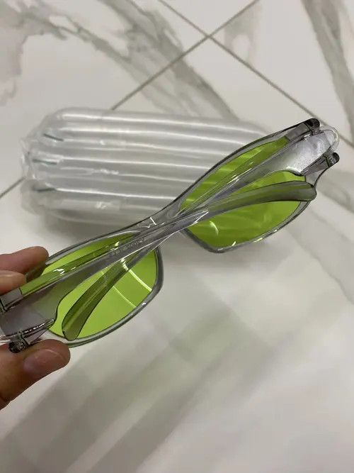 Electric Visual Fujita x Iriki Green vintage futuristic sunglasses y2k Size ONE SIZE - 4 Thumbnail