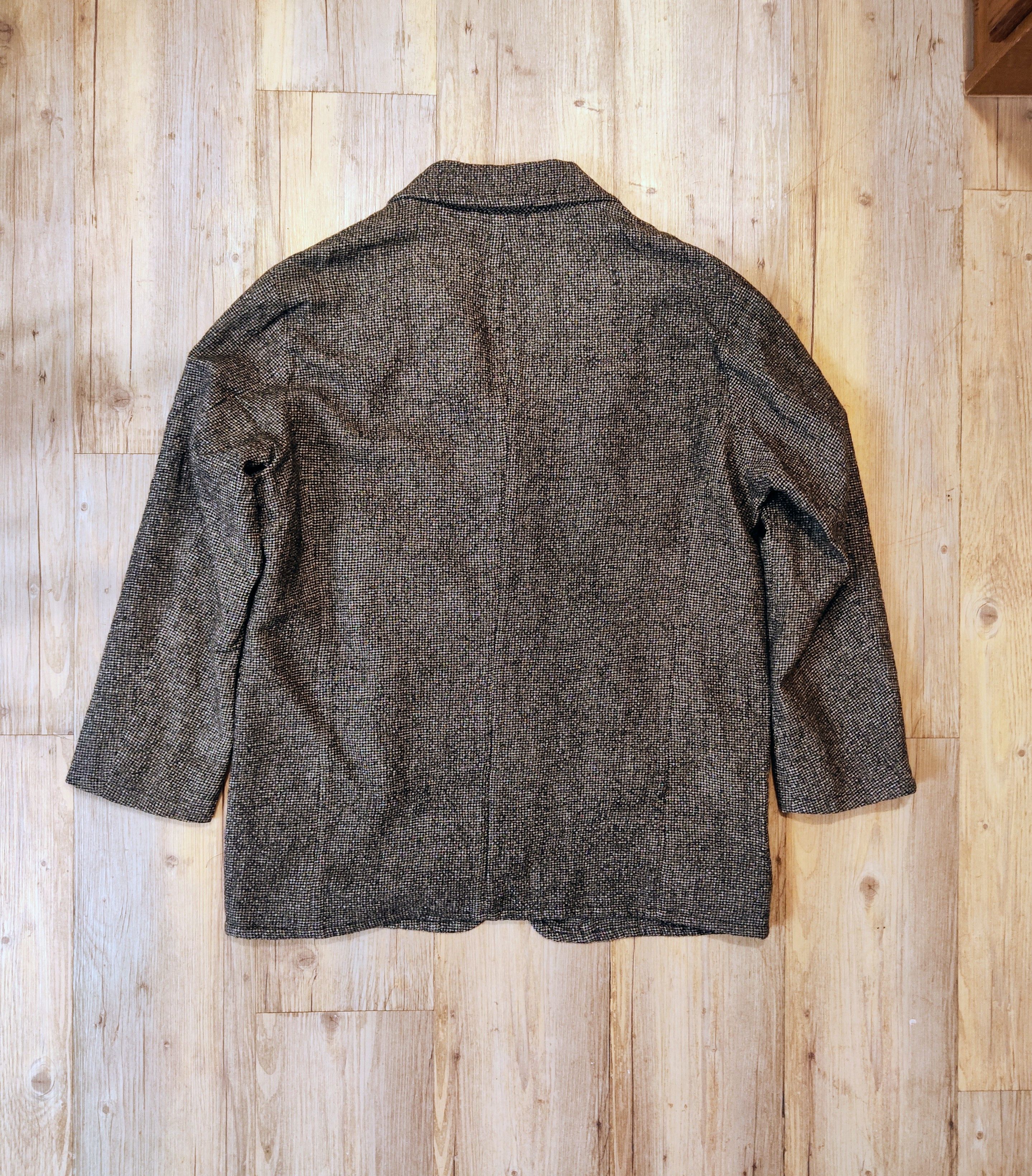 Sage De Cret Houndstooth wool jacket.Like Uma Wang or Martin Margiela. Size US L / EU 52-54 / 3 - 6 Thumbnail
