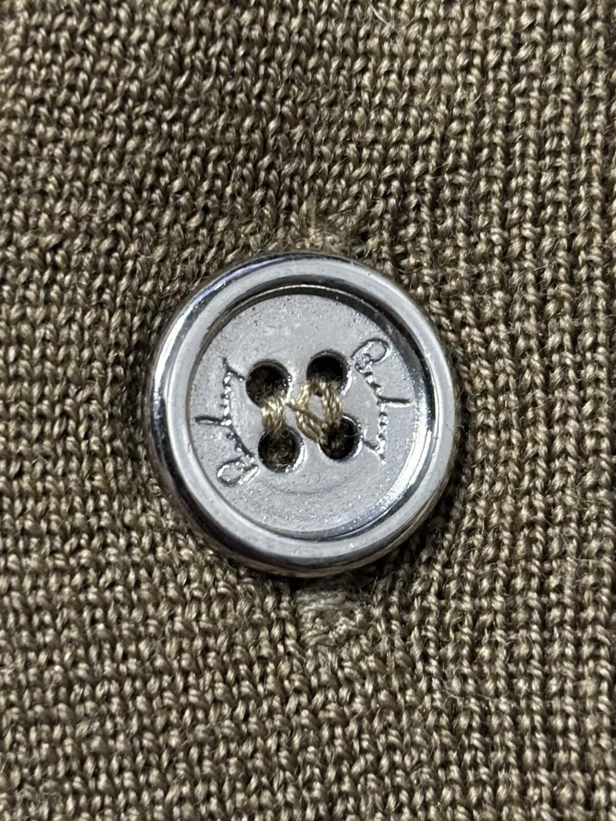 Burberry Burberry Cardigan Sweater Mens Small Silk Wool Italy Button Size US S / EU 44-46 / 1 - 6 Thumbnail