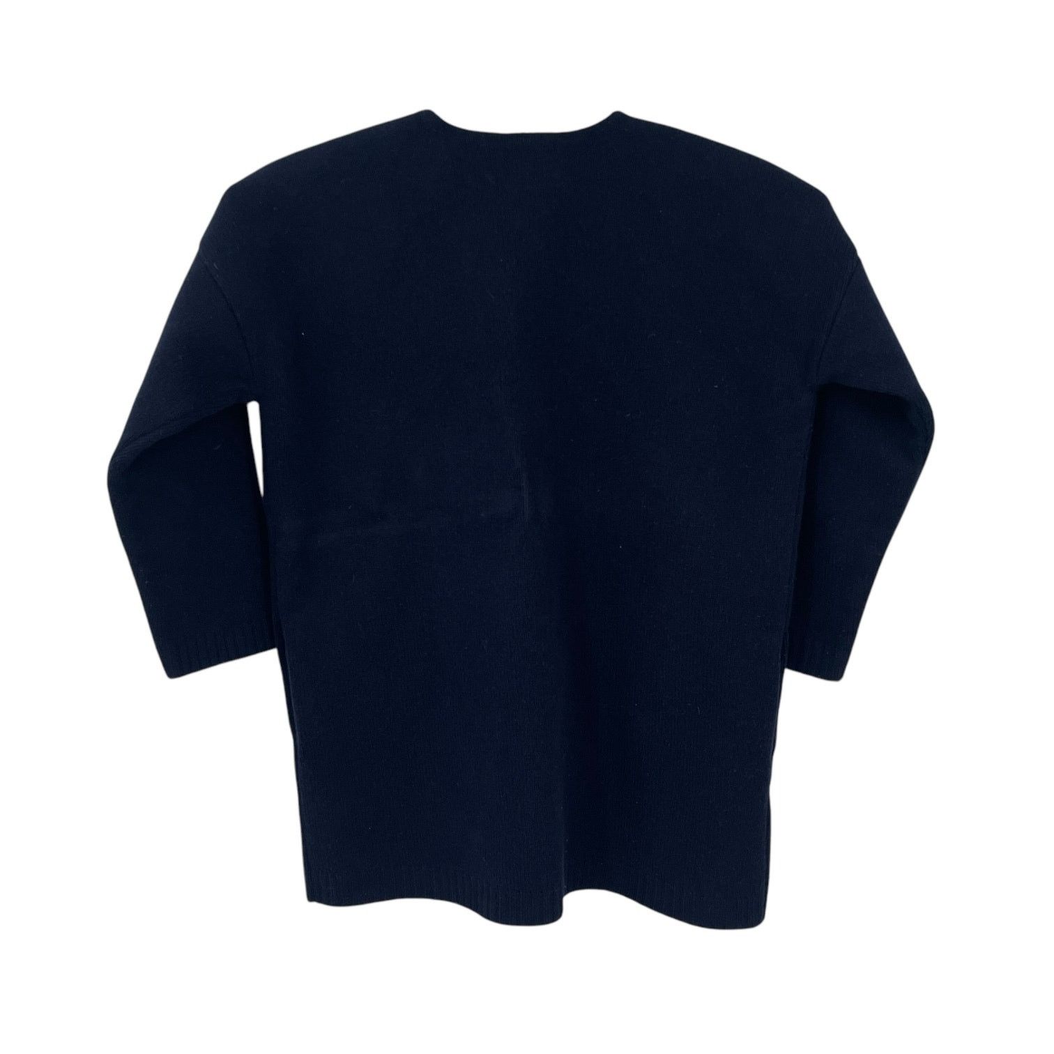 J.Crew J Crew Sweater Coat Lined Lambswool Pockets Oversized XS/S/M Size XS / US 0-2 / IT 36-38 - 6 Thumbnail