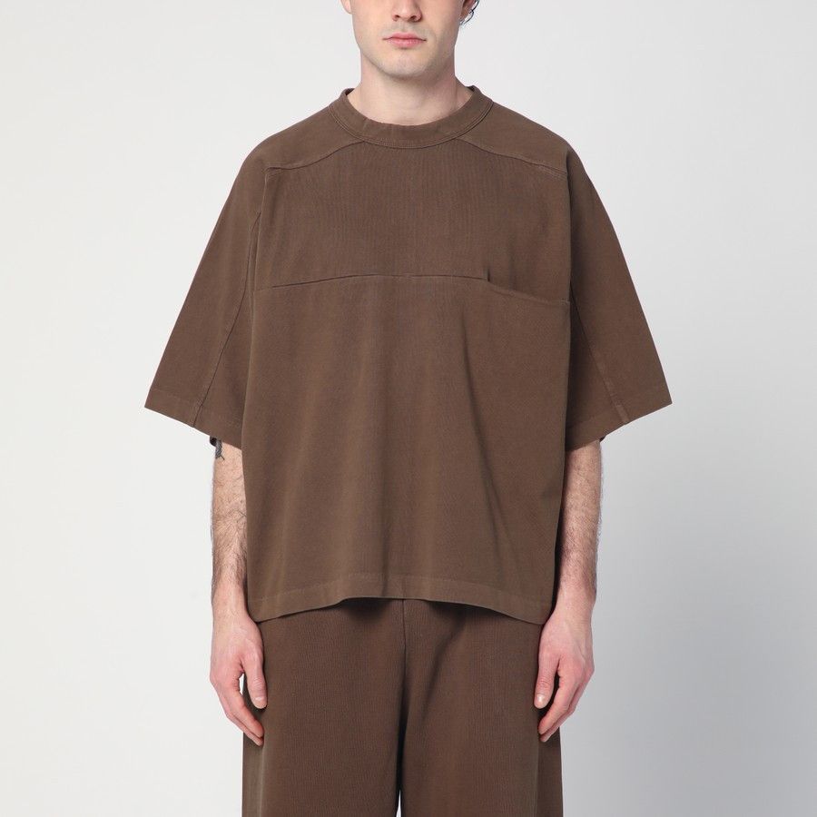 o1d2blof0225 Cotton Over T-Shirt in Brown