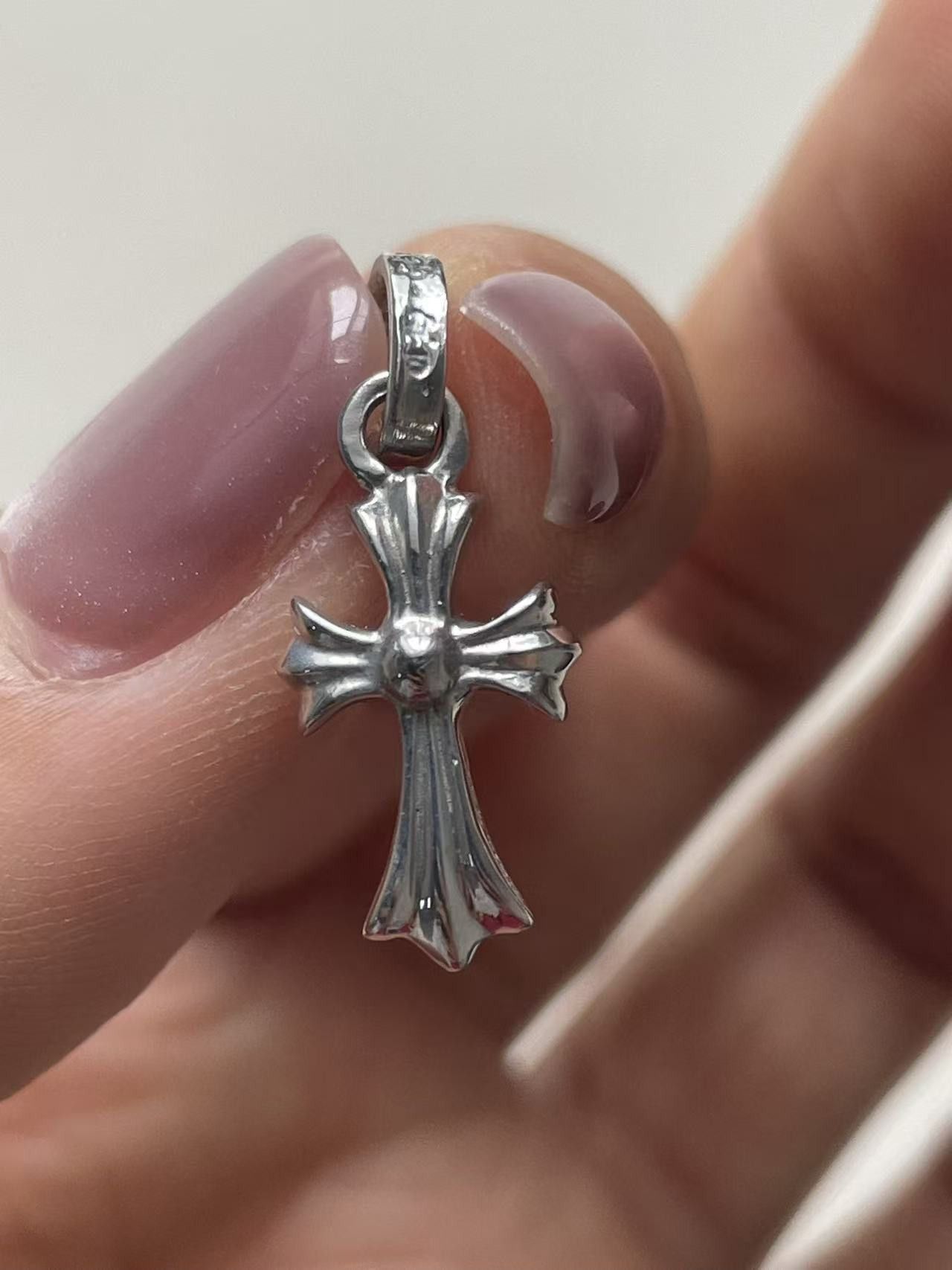 Chrome Hearts Chrome Hearts 18K Diamonds Babyfat Cross Charm Pendant Size ONE SIZE - 8 Thumbnail