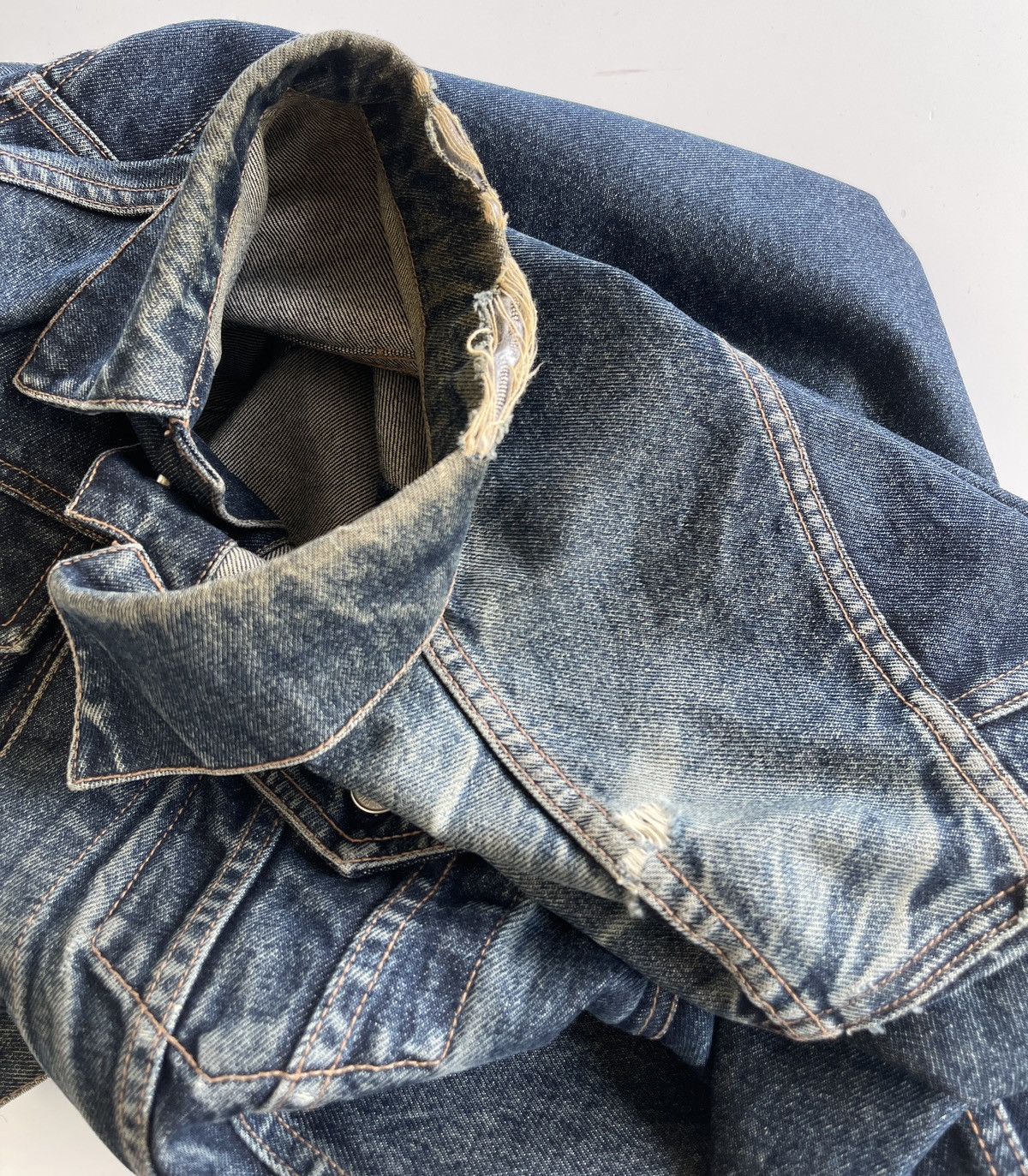 Japanese Brand Vintage Ted Walker Denim Trucker Jacket Size US M / EU 48-50 / 2 - 18 Thumbnail