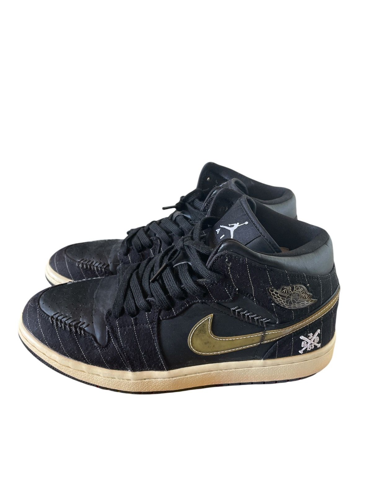 Jordan Brand × Vintage Sneakers vintage Air Jordan 1 Mid Retro 2008 Size US 9 / EU 42 - 2 Thumbnail