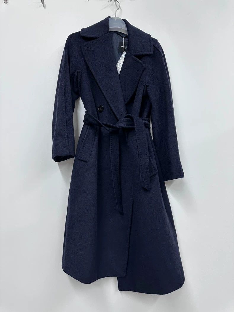 Max Mara MaxMara Weekend Long Wool Coat -dmc Size US XS / EU 42 / 0 - 1 Thumbnail