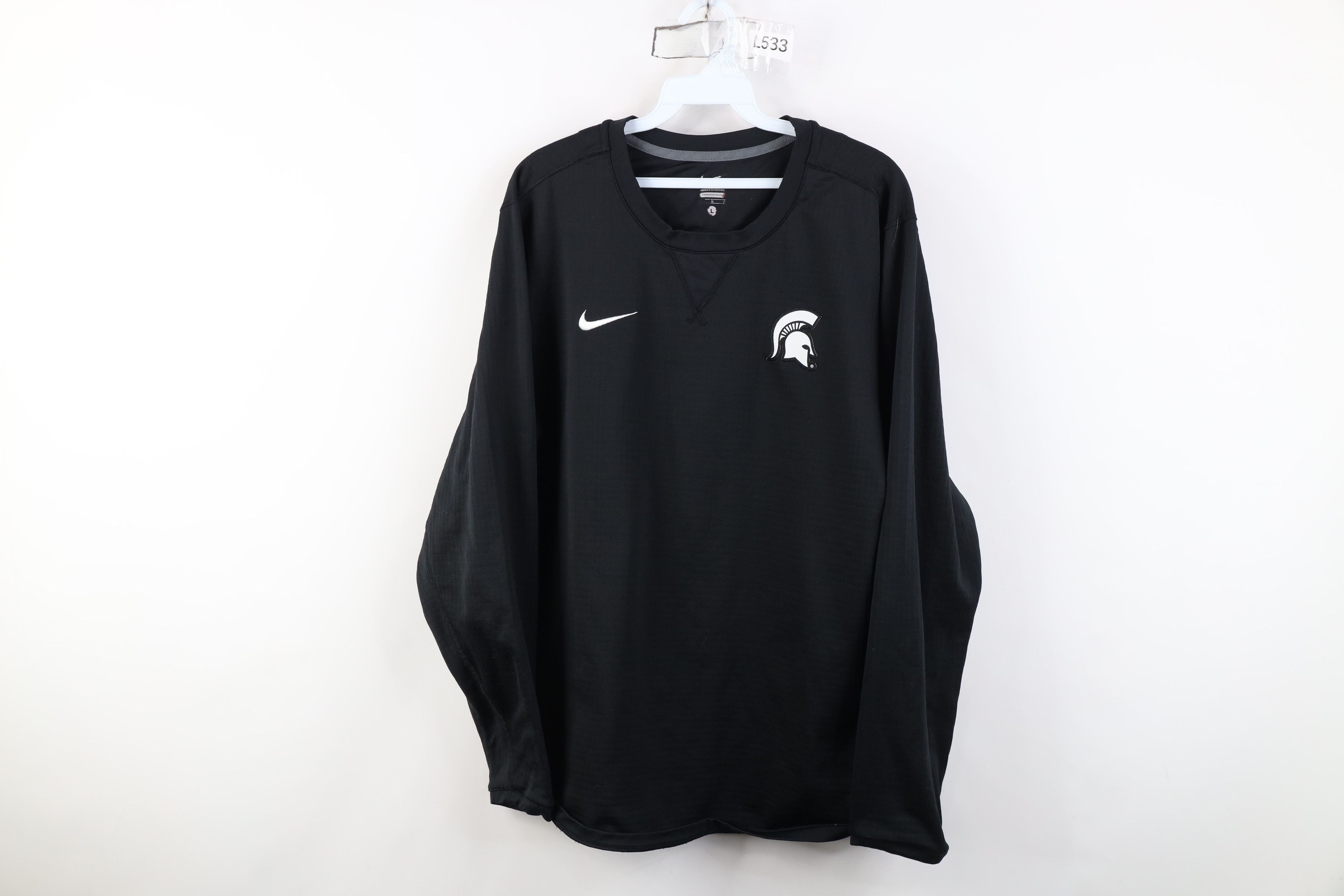 Nike Nike Michigan State University Thermal Fleece Sweatshirt Size US L / EU 52-54 / 3 - 1 Thumbnail