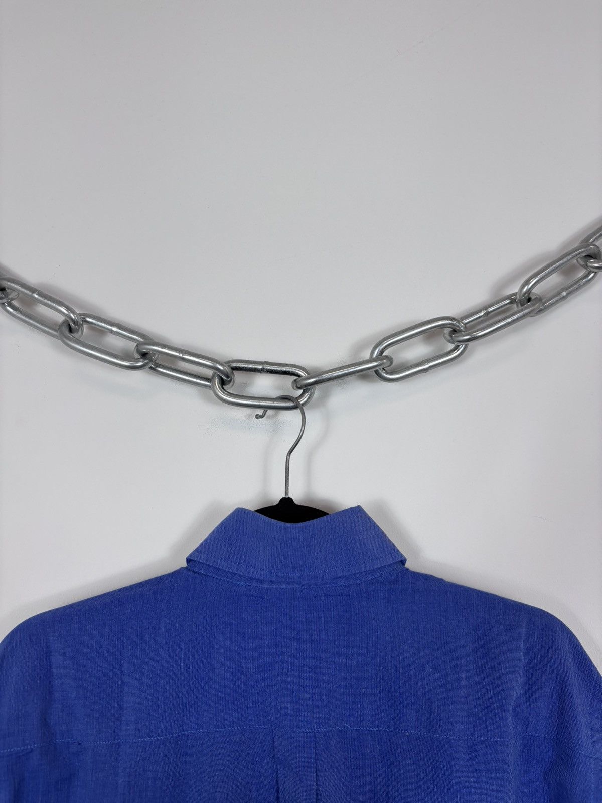 Versace Jeans Couture Vintage Versace Jeans Couture Men’s Blue Long Sleeve Shirt Size US M / EU 48-50 / 2 - 18 Thumbnail