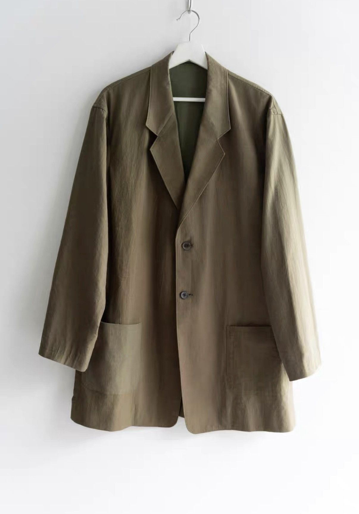 Yohji Yamamoto Yohji Yamamoto 17ss Portrait Hand-Painted Blazer K4 Size US S / EU 44-46 / 1 - 2 Thumbnail
