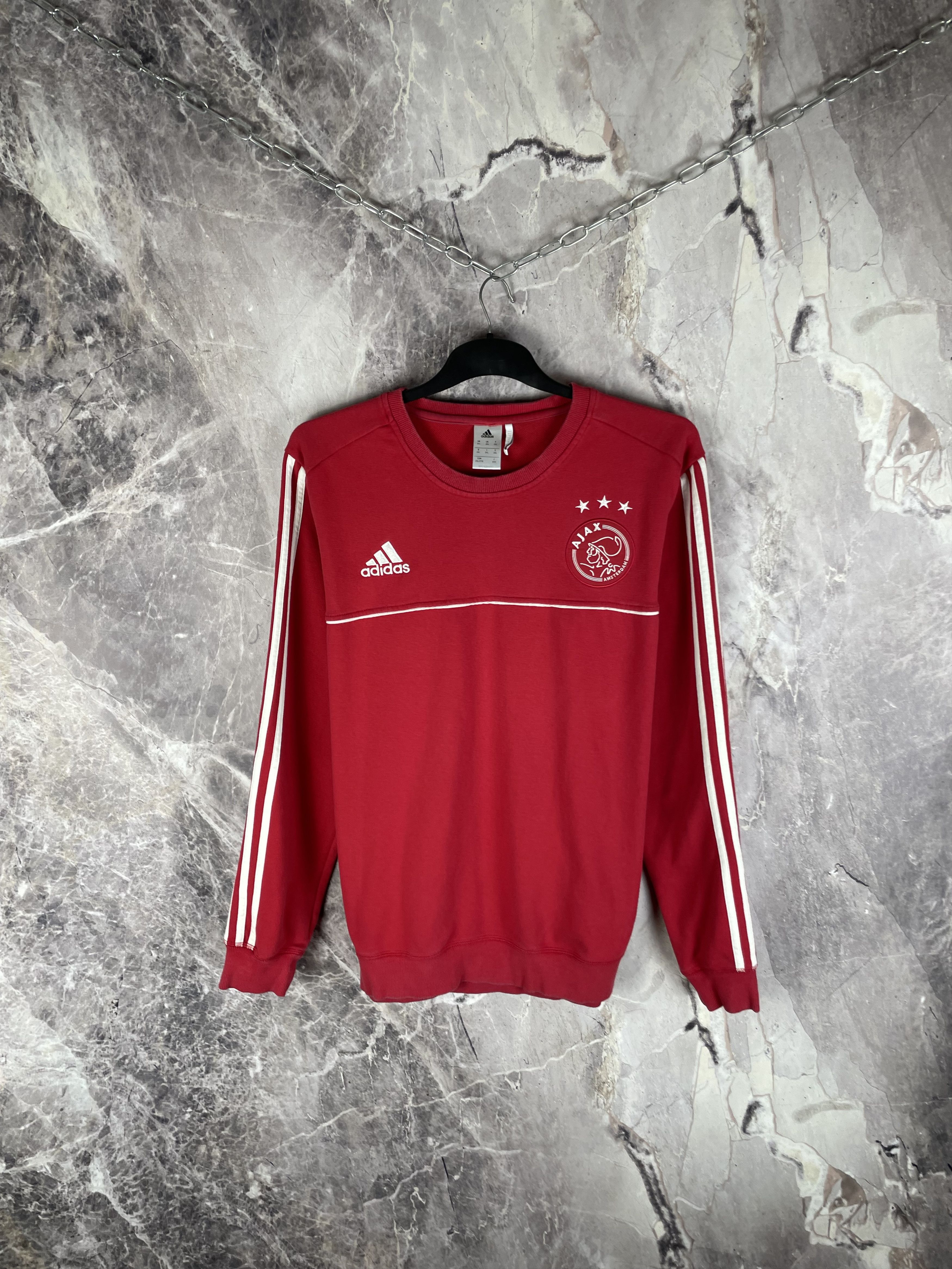 Umbro Vintage Ajax Amsterdam Football Sweatshirt Soccer Track Size US XXL / EU 58 / 5 - 2 Thumbnail