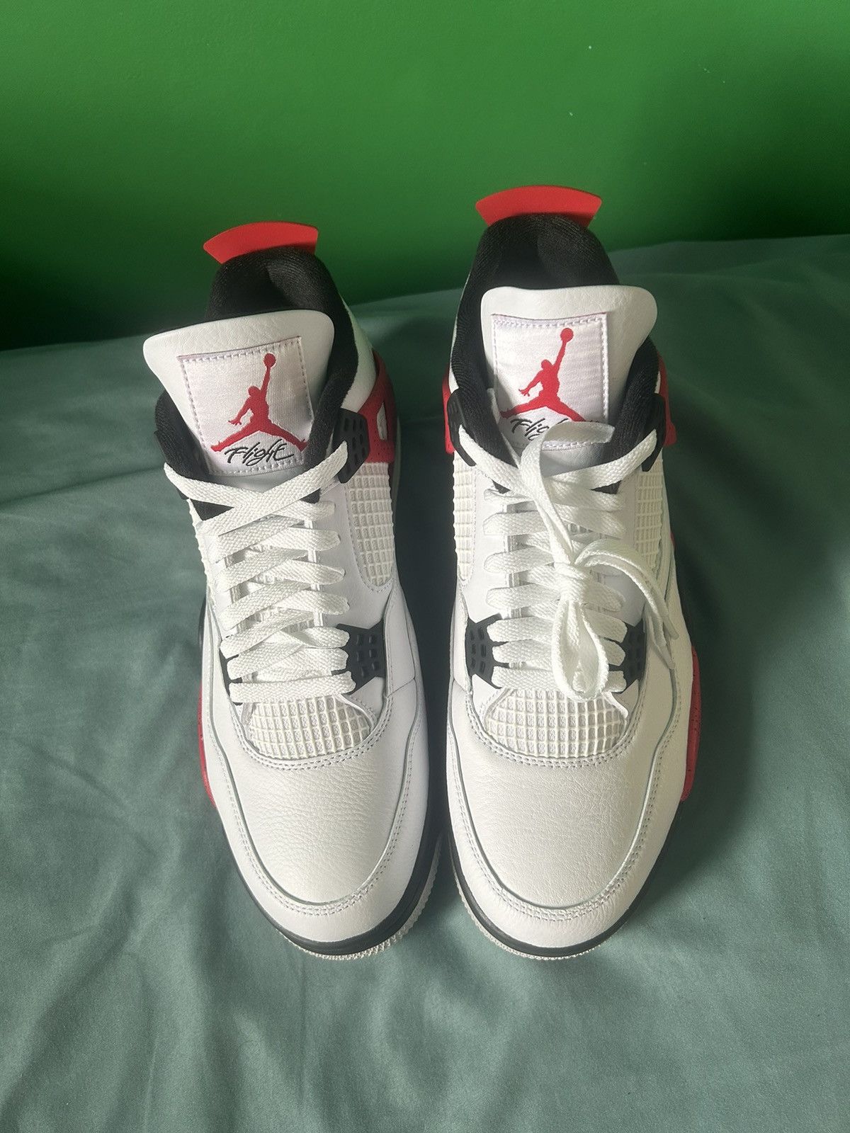 Jordan Brand Nike Air Jordan 4 Red Cement 2023 Size US 11 / EU 44 - 8 Thumbnail