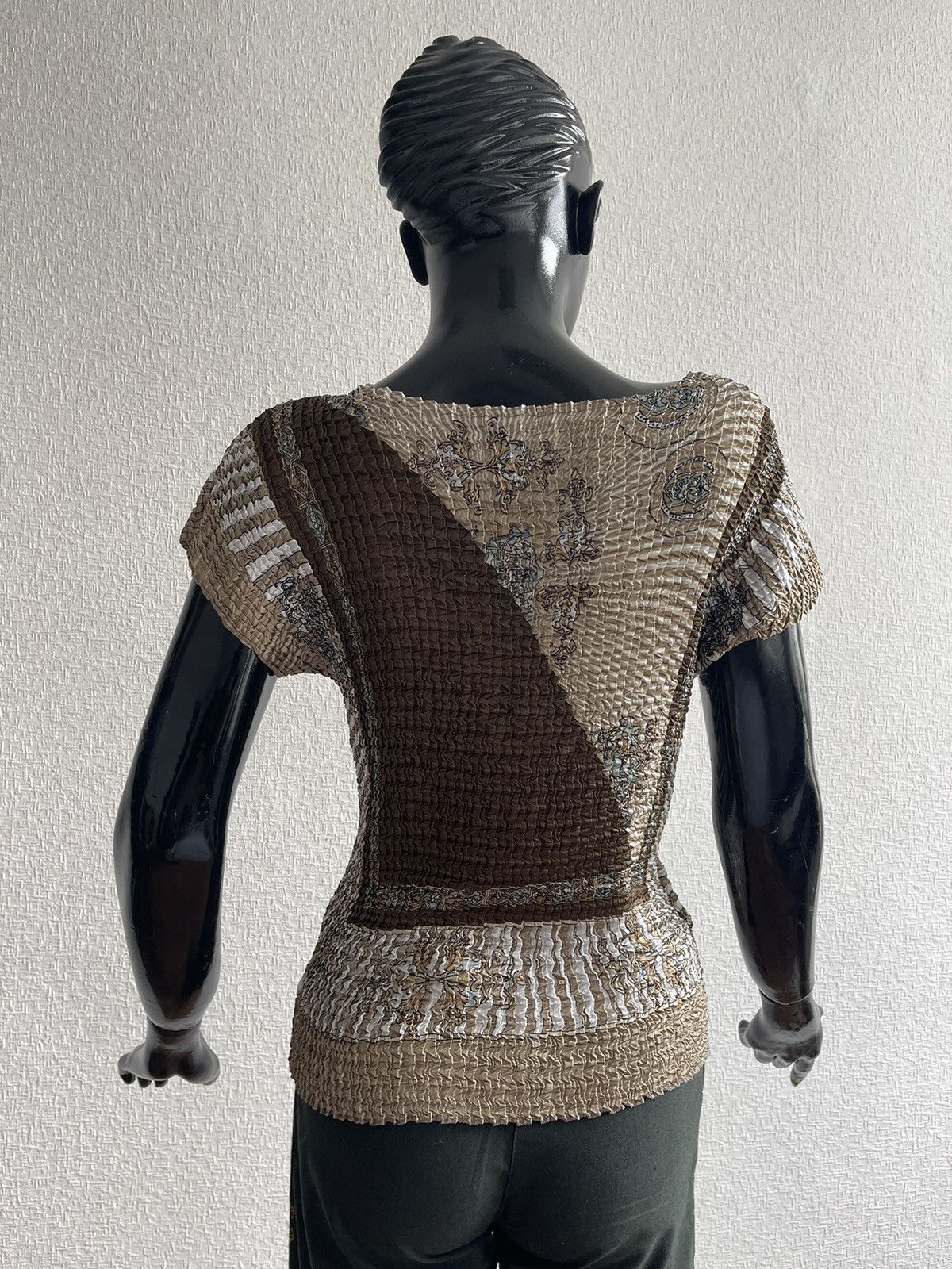 Vintage Vintage Stretches wmns blouse rare tee Size L / US 10 / IT 46 - 4 Thumbnail