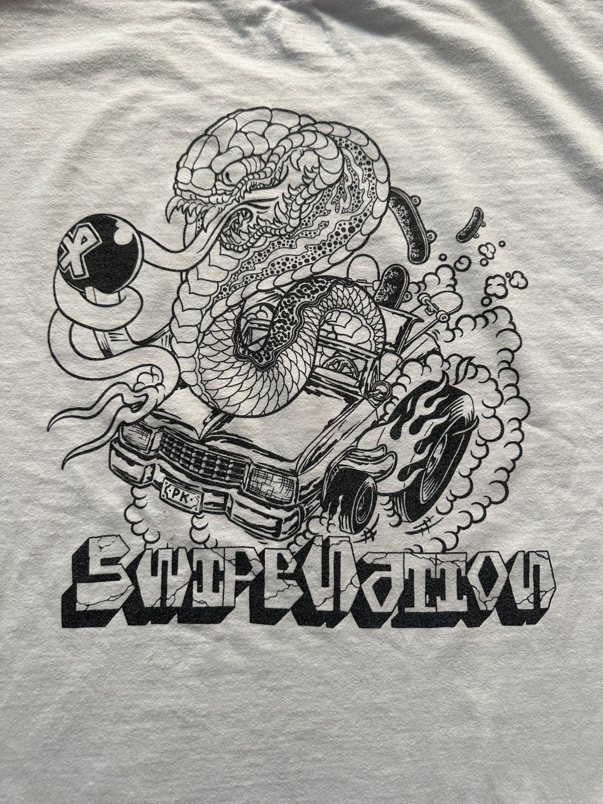 Vintage Vintage Y2K Purple Kobras Swipe Nation Graphic Tee Size US L / EU 52-54 / 3 - 3 Thumbnail
