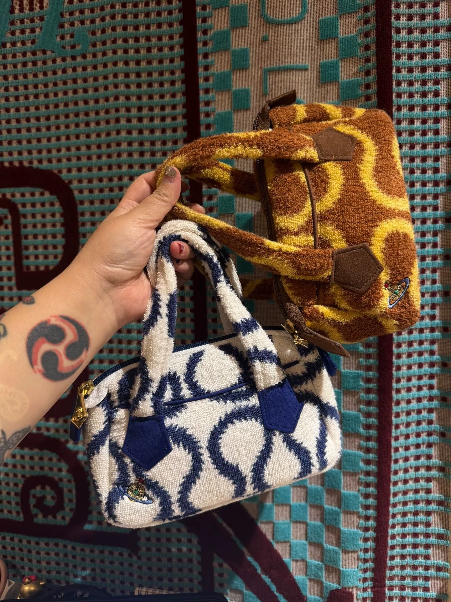 Vivienne Westwood vivienne westwood mini towel tote bag Size ONE SIZE - 1 Thumbnail