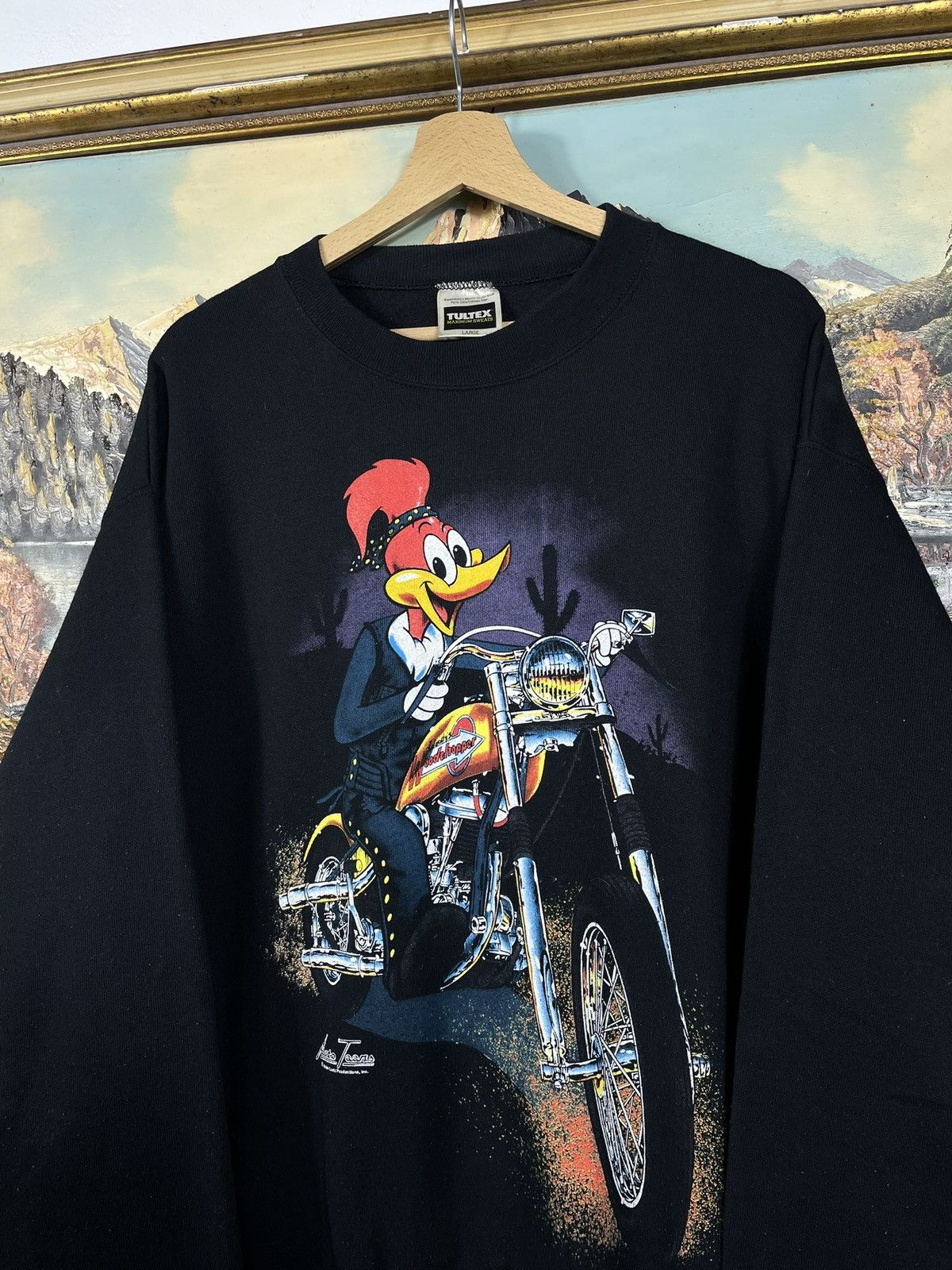 Cartoon Network × Universal Studios × Vintage Woody Woodpecker retro 90s crewneck baggy loose boxy Size US L / EU 52-54 / 3 - 5 Thumbnail