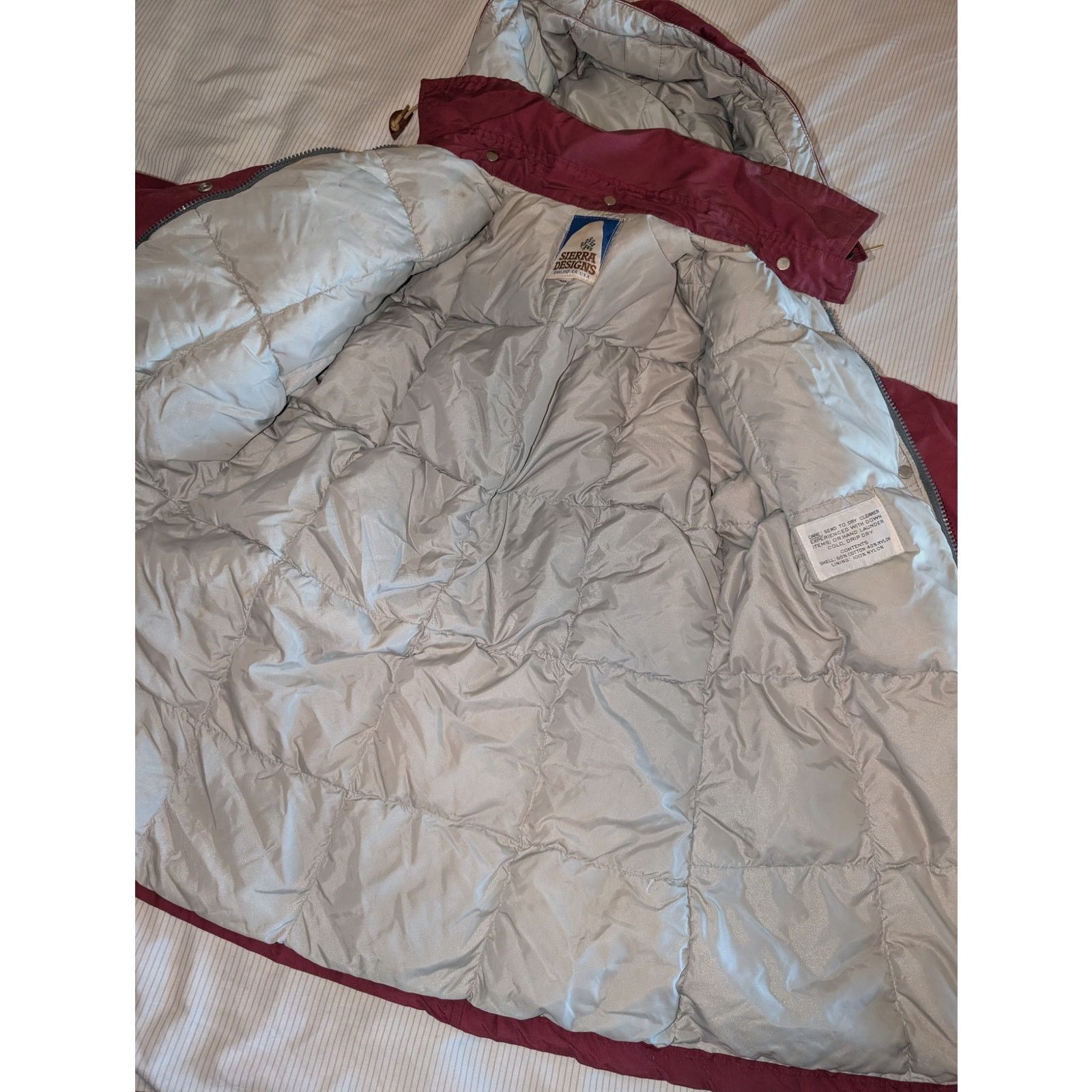 Sierra Designs Vtg 80's Sierra Designs Down Parka Oakland CA USA 12 Women's Size XL / US 12-14 / IT 48-50 - 7 Thumbnail