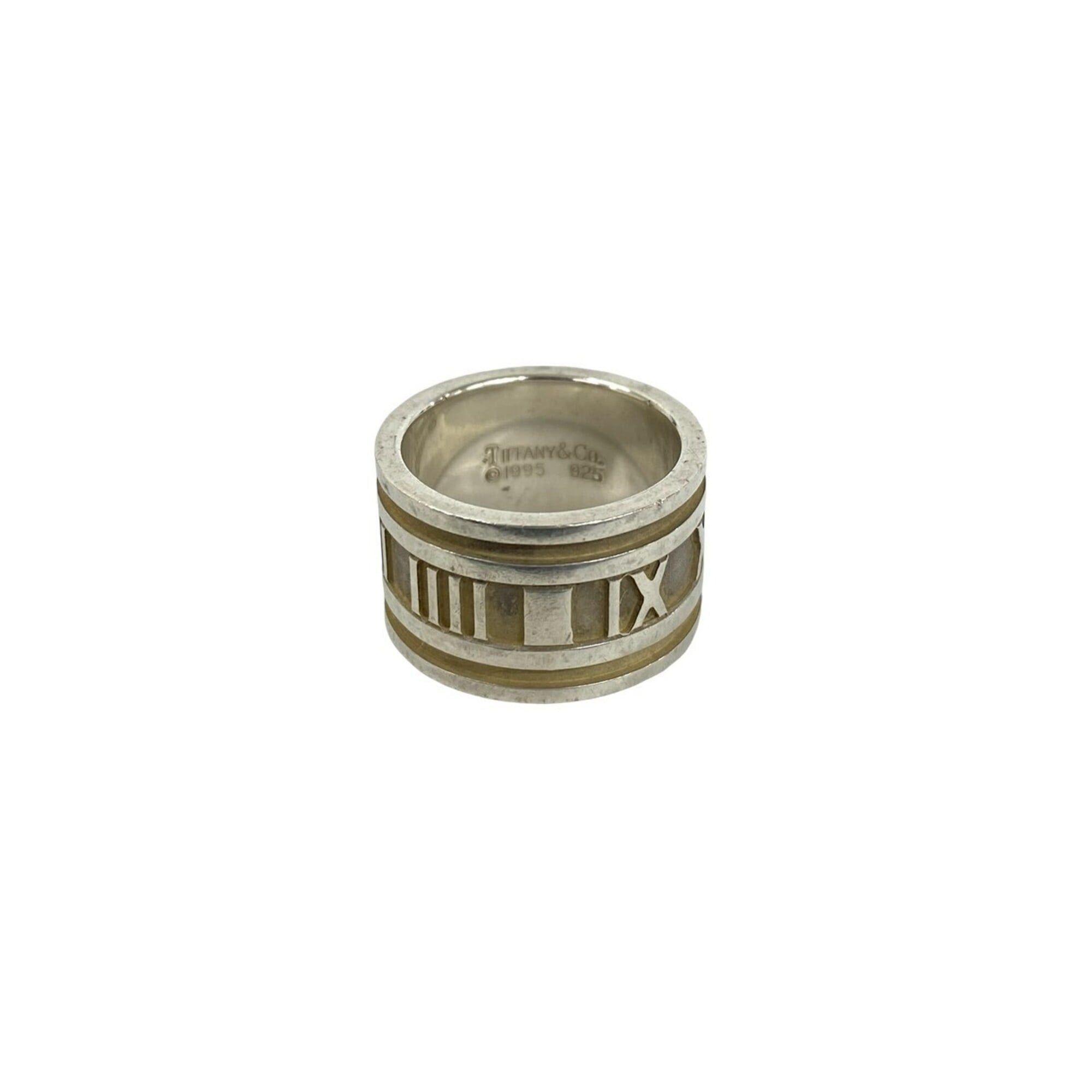 Tiffany & Co. TIFFANY&Co. Tiffany Wide Atlas Ring, Sterling Silver 925, Accessory, Silver, Item Number 27972 Size ONE SIZE - 1 Thumbnail