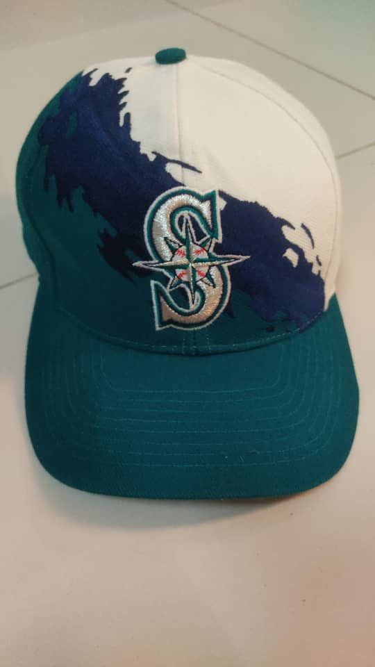 Logo 7 Vintage Logo 7 Seattle Mariners Splash Snapback Size ONE SIZE - 1 Thumbnail