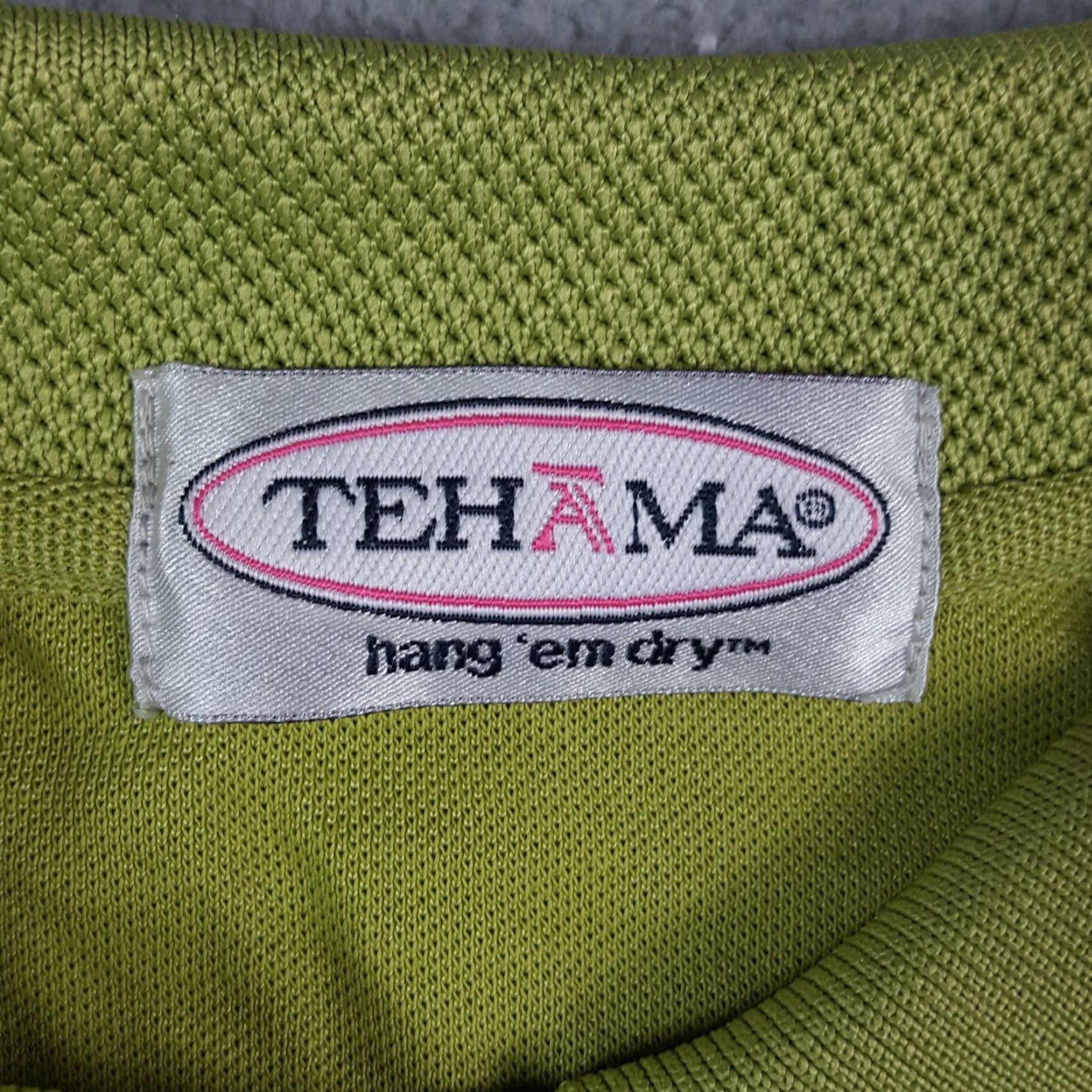 Vintage Tehama Green Knit Golf Polo Breathable Womens Size S Wicking Button Collar Shirt Size S / US 4 / IT 40 - 6 Thumbnail