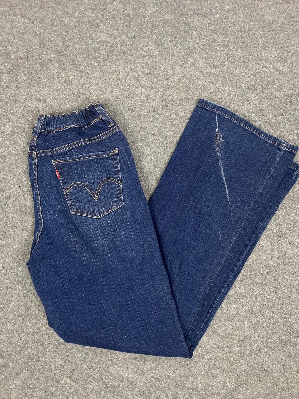 Levi's levis 512 perfectly slimming bootcut distressed denim Size 32" / US 10 / IT 46 - 2 Thumbnail