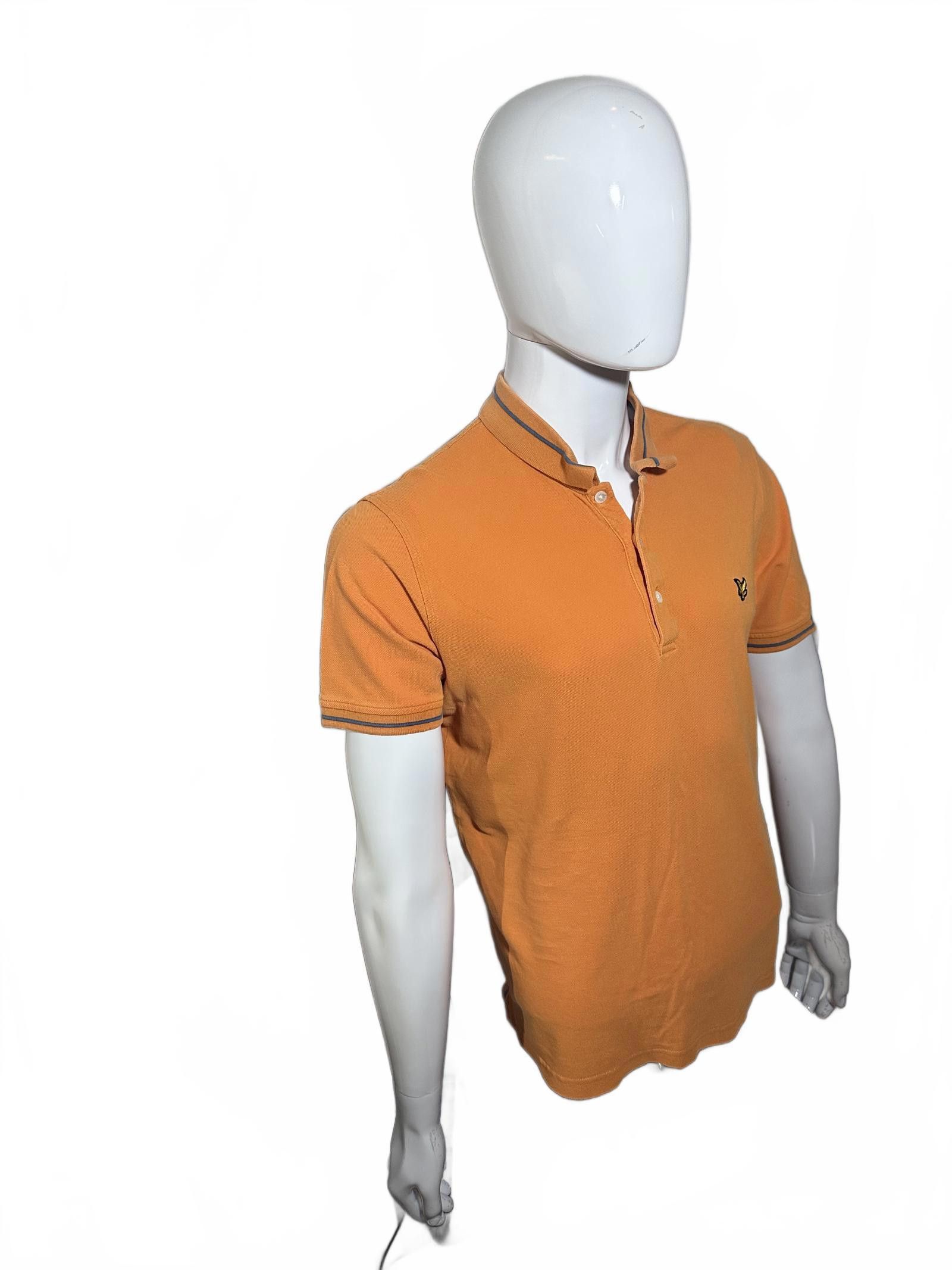 Lyle & Scott Lyle & Scott Classic Polo Shirt - Vibrant Orange Size US XL / EU 56 / 4 - 3 Thumbnail