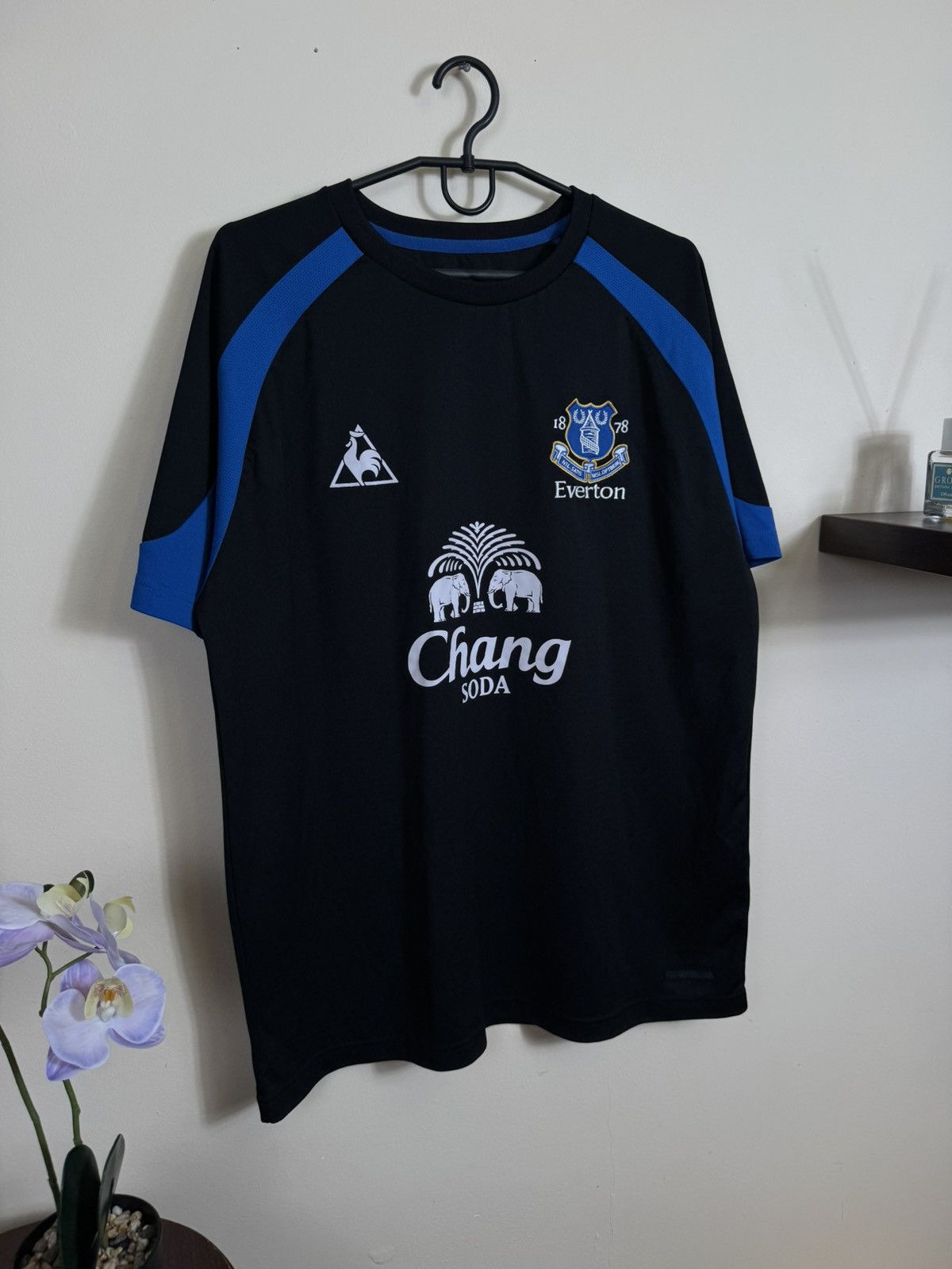 Le Coq Sportif Le Coq Sportif Everton Jersey 2010-11 L Football Shirt Away Size US L / EU 52-54 / 3 - 7 Thumbnail