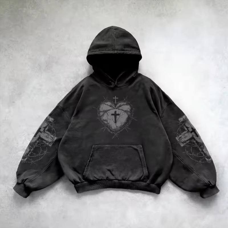 Japanese Brand × Vintage street hoodie Size US XL / EU 56 / 4 - 2 Thumbnail