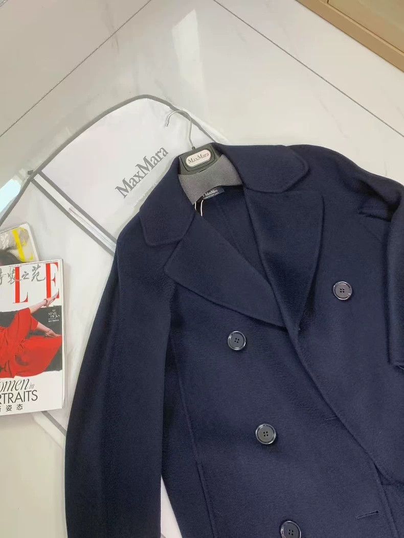 Max Mara Max Mara Cashmere double-breasted coat Size M / US 6-8 / IT 42-44 - 3 Thumbnail