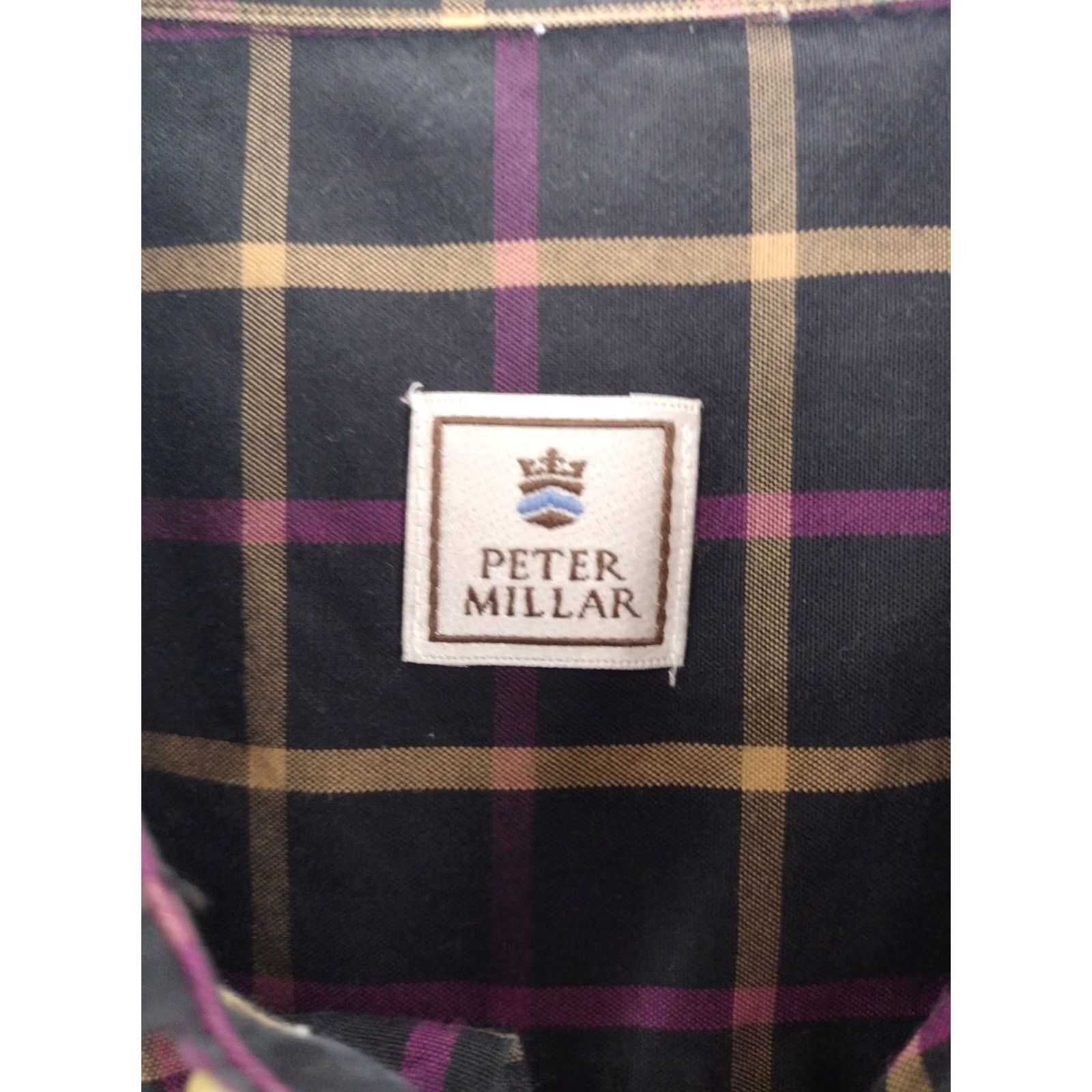 Peter Millar Peter Millar Shirt Mens M Classic Check Button Down Size US M / EU 48-50 / 2 - 4 Thumbnail