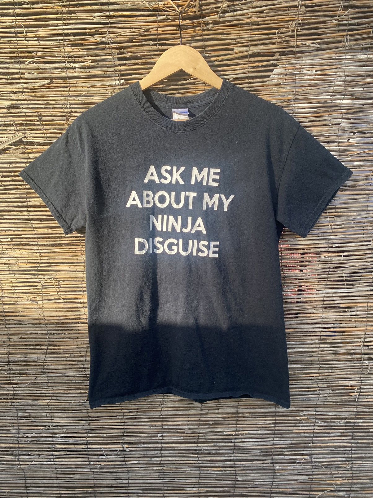 Vintage ask about my ninja disguise t-shirt