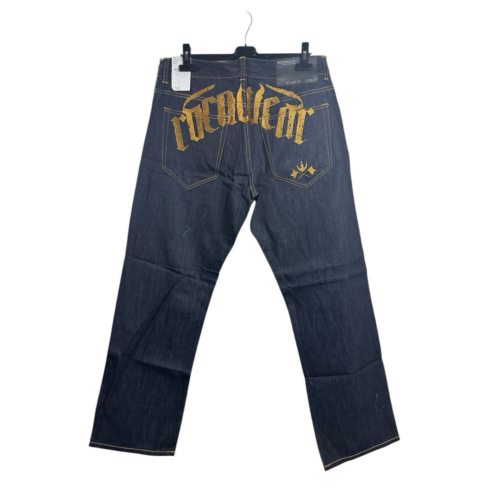 Rocawear Vintage Y2K Rocawear Jeans Mens Denim Baggy Hip Hop Indigo W Size US 36 / EU 52 - 2 Thumbnail