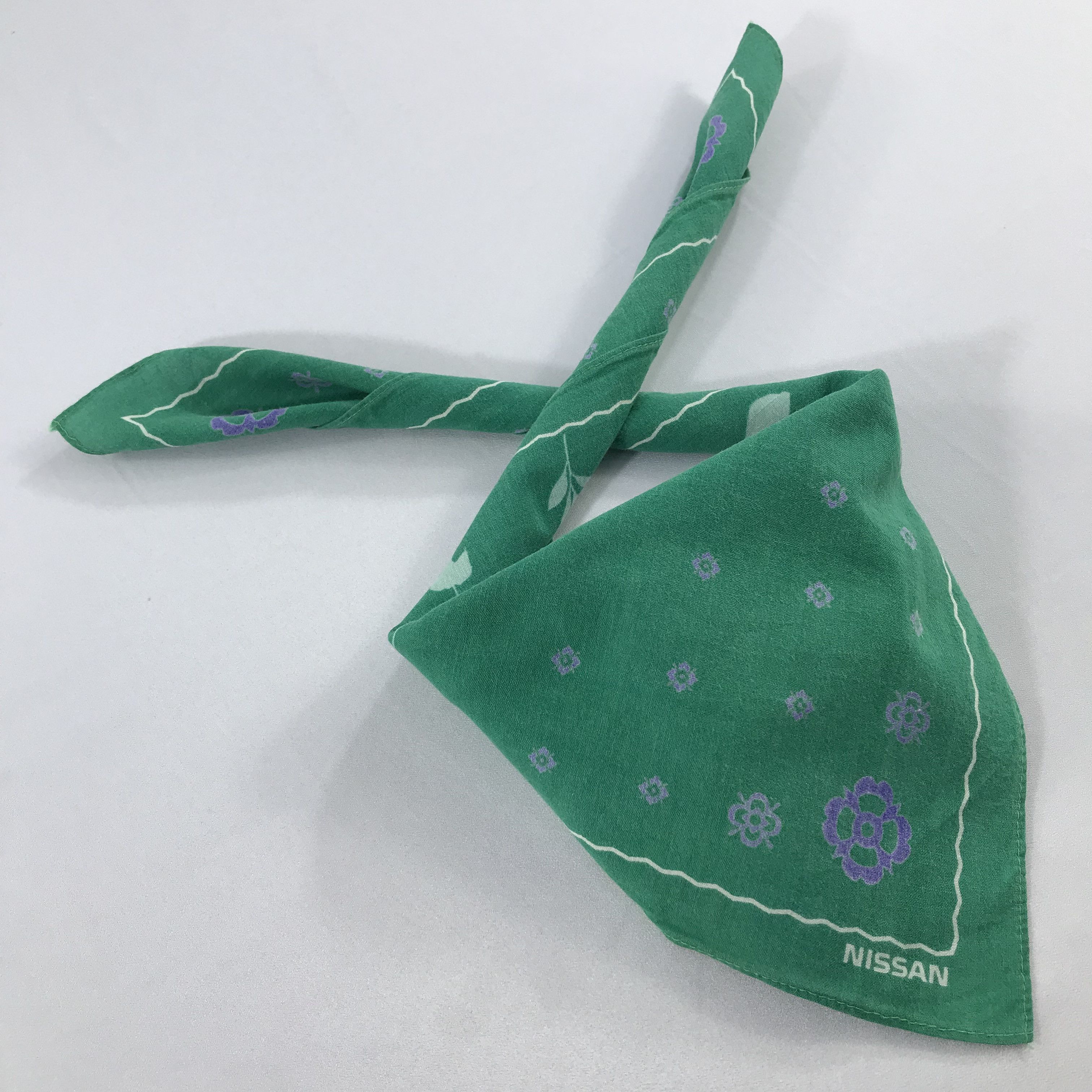 Japanese Brand × Vintage Nissan Bandana / Handkerchief / Neckerchief - S2488 Size ONE SIZE - 4 Thumbnail