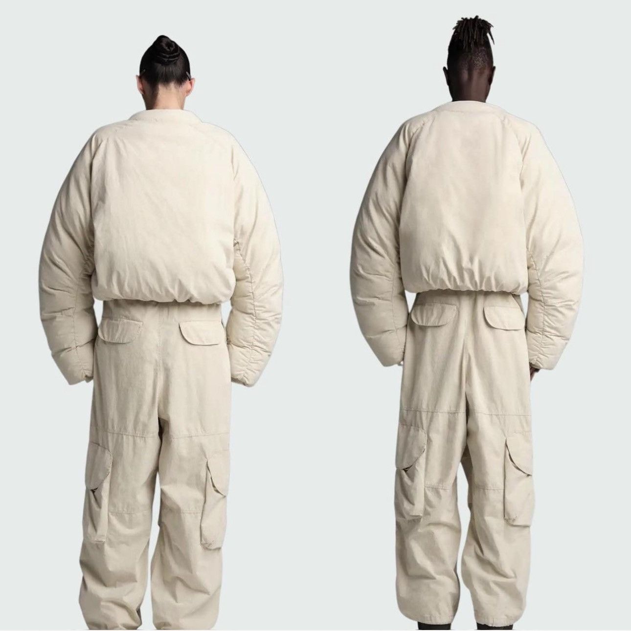 Entire Studios Entire Studios PILLOW BOMBER OFF WHITE UNISEX Size US S / EU 44-46 / 1 - 3 Thumbnail