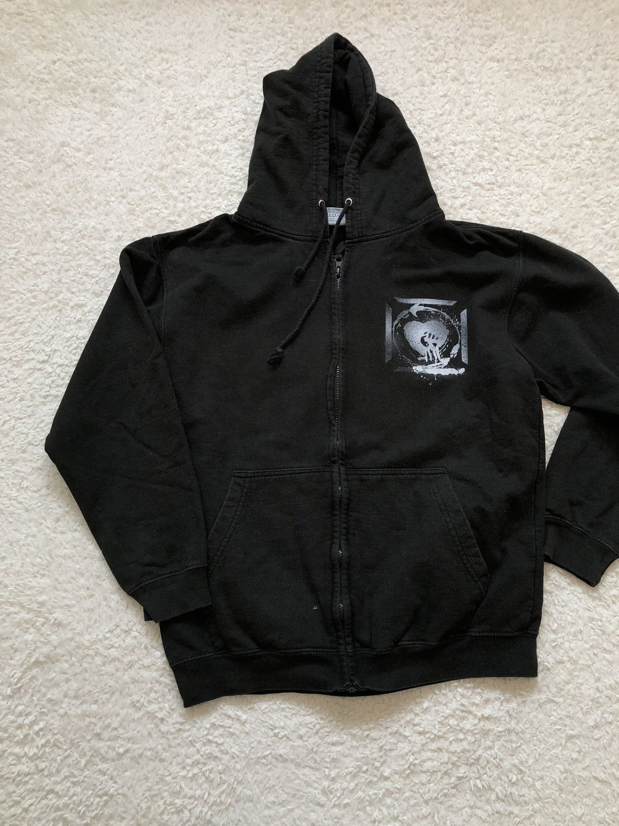 Vintage Hoodie Rise Against vintage 00’s y2k zipped Size US M / EU 48-50 / 2 - 3 Thumbnail