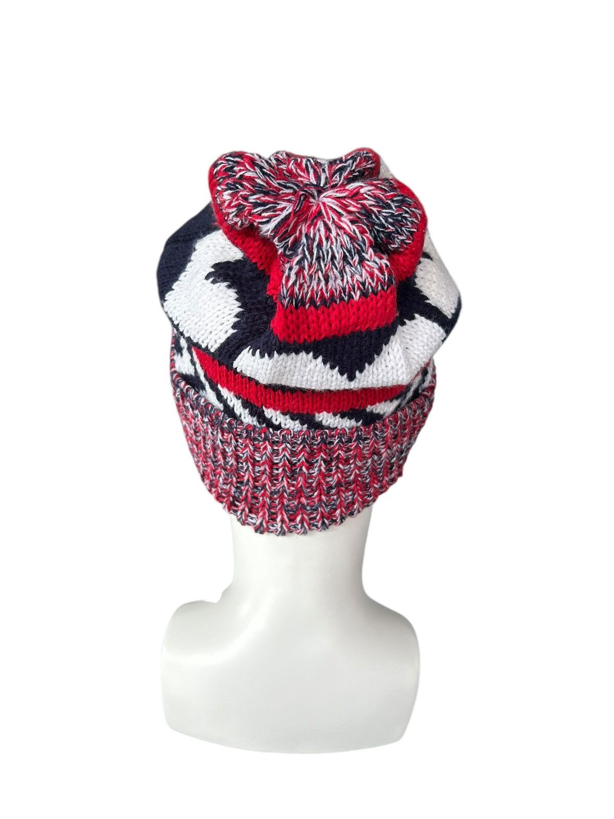 Japanese Brand × Kapital × Vintage Crochet Knitted Japanese Style Beanie Hats Rare☠️☠️🎌 Size ONE SIZE - 4 Thumbnail