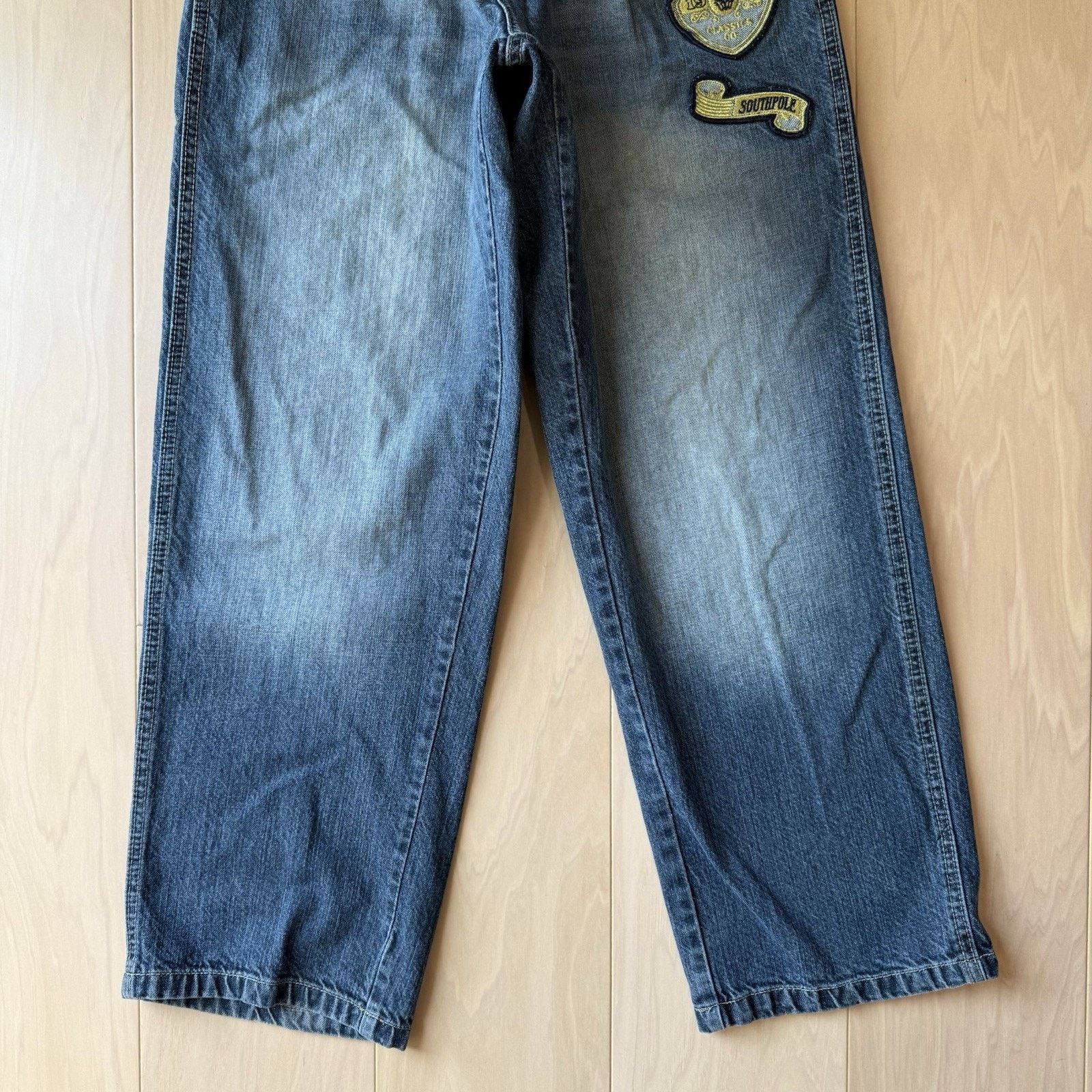 Southpole × Vintage Vintage Southpole Jeans 30 Blue Y2K Baggy Denim Skater Punk Size US 30 / EU 46 - 4 Thumbnail