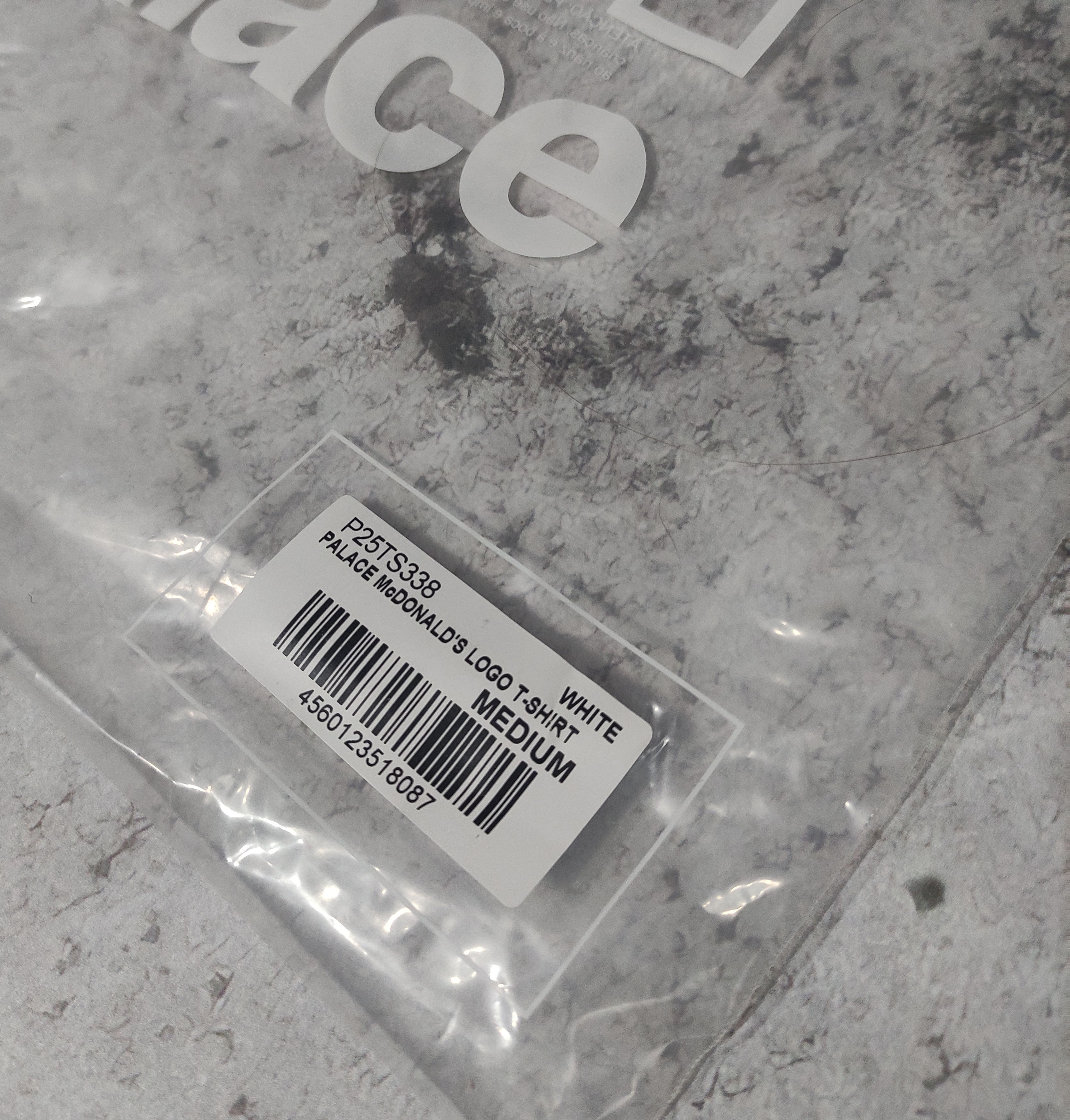 Palace Palace x McDonald's JERSEY T-SHIRT COTTON WITH BAG SIZE M Size US M / EU 48-50 / 2 - 7 Thumbnail