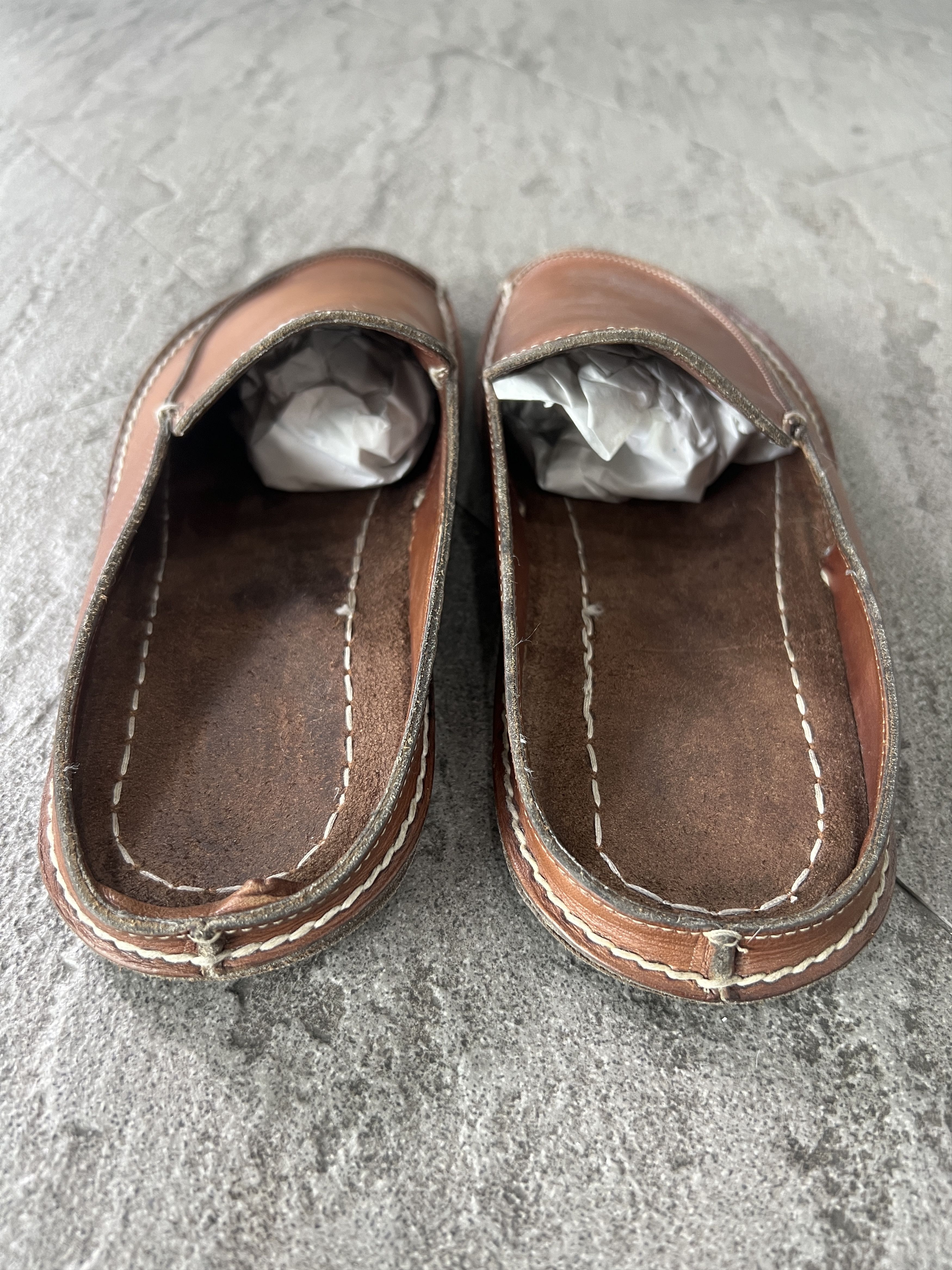 Jil Sander Jil Sander Brown Leather Slip On Loafers Size 7 Size US 7 / EU 40 - 5 Thumbnail