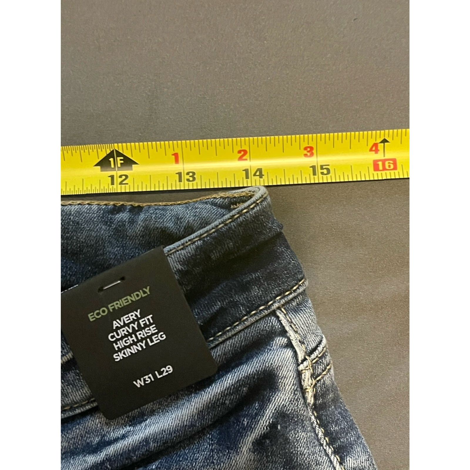 Silver Jeans Co. Silver Jeans Women's High Rise Skinny Leg Denim Jeans Blue Sz 28 Curvy Fit Size 28" / US 6 / IT 42 - 5 Thumbnail