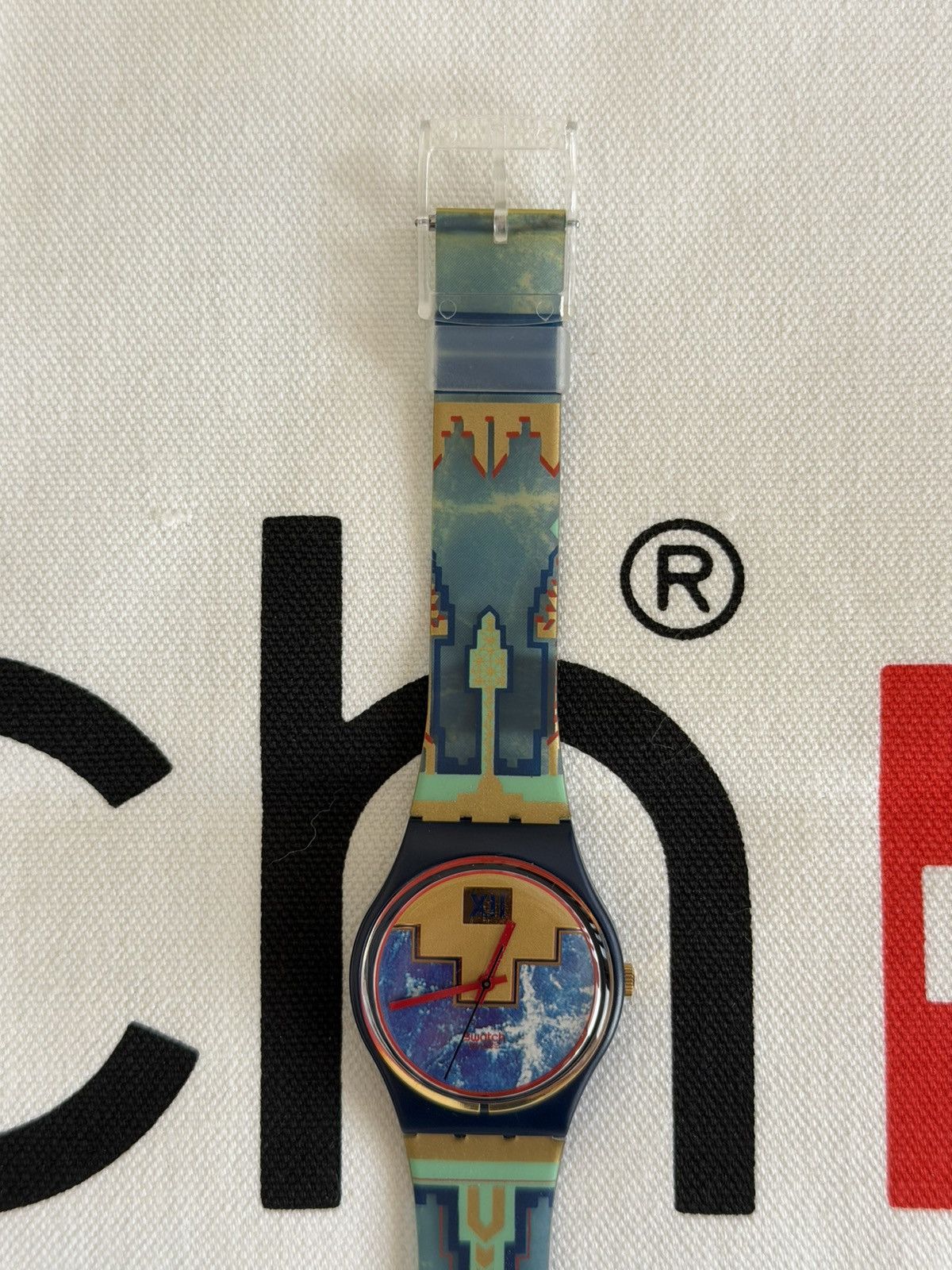Swatch Swatch Gent "Blue Flamingo" GN114 Size ONE SIZE - 4 Thumbnail