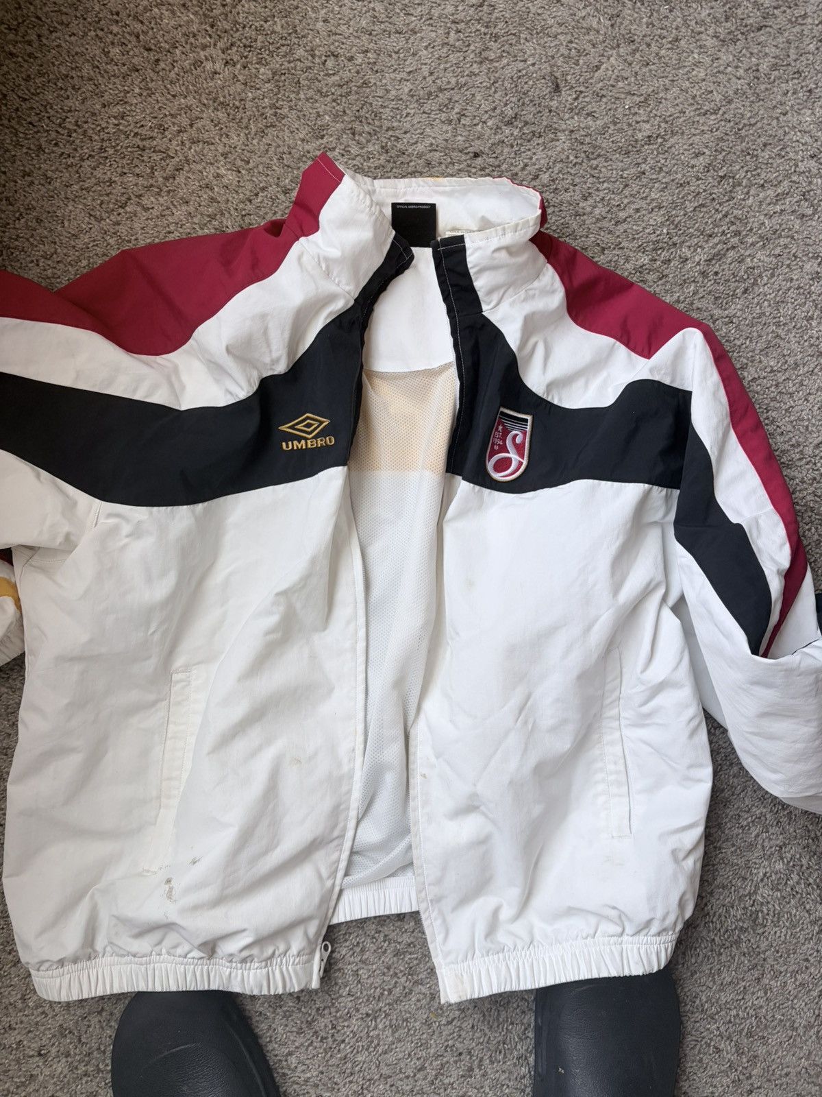 Supreme × Umbro Supreme zip up jacket Size US M / EU 48-50 / 2 - 6 Thumbnail