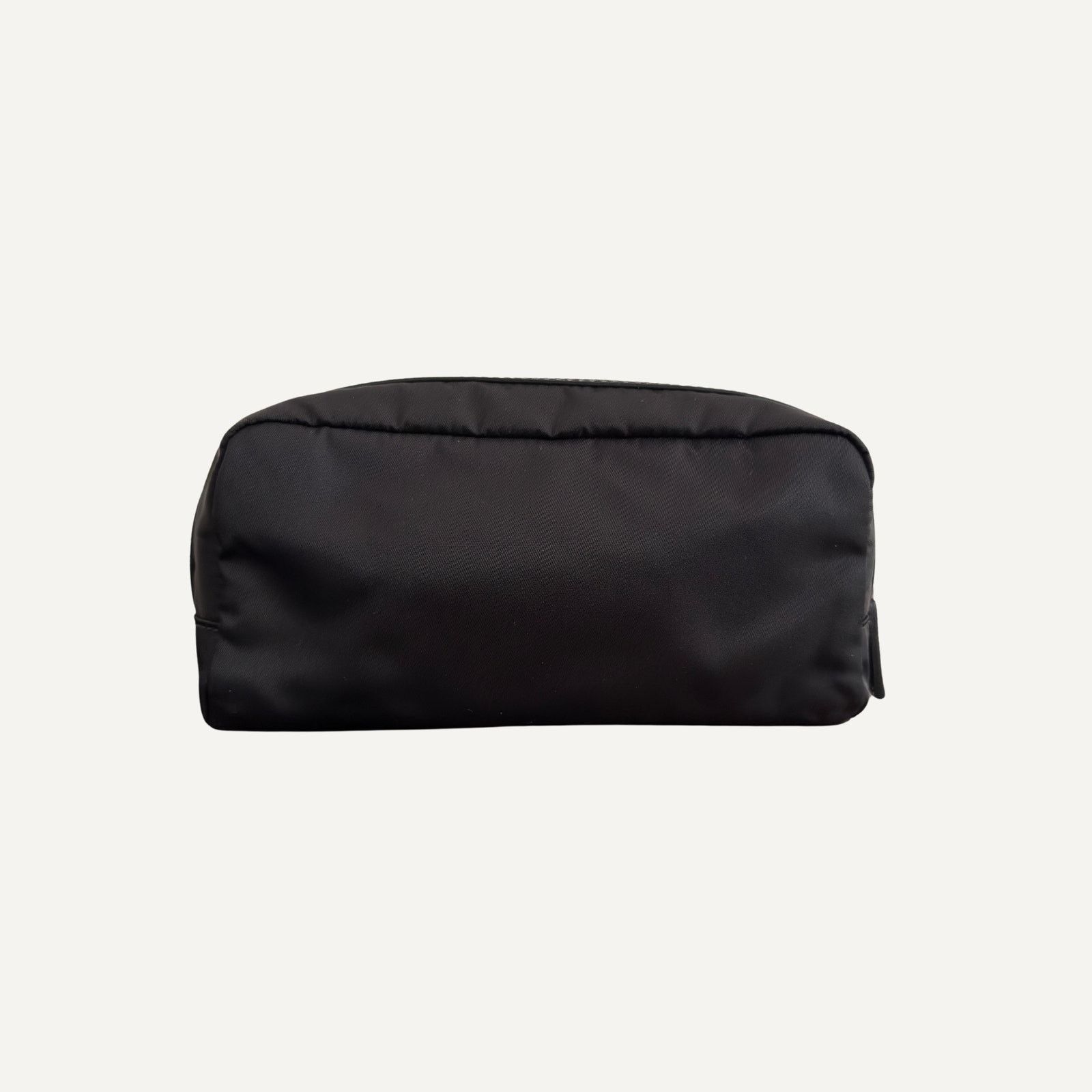 Prada Prada Re-Nylon Triangle Logo Toiletry Pouch Black Size ONE SIZE - 2 Thumbnail