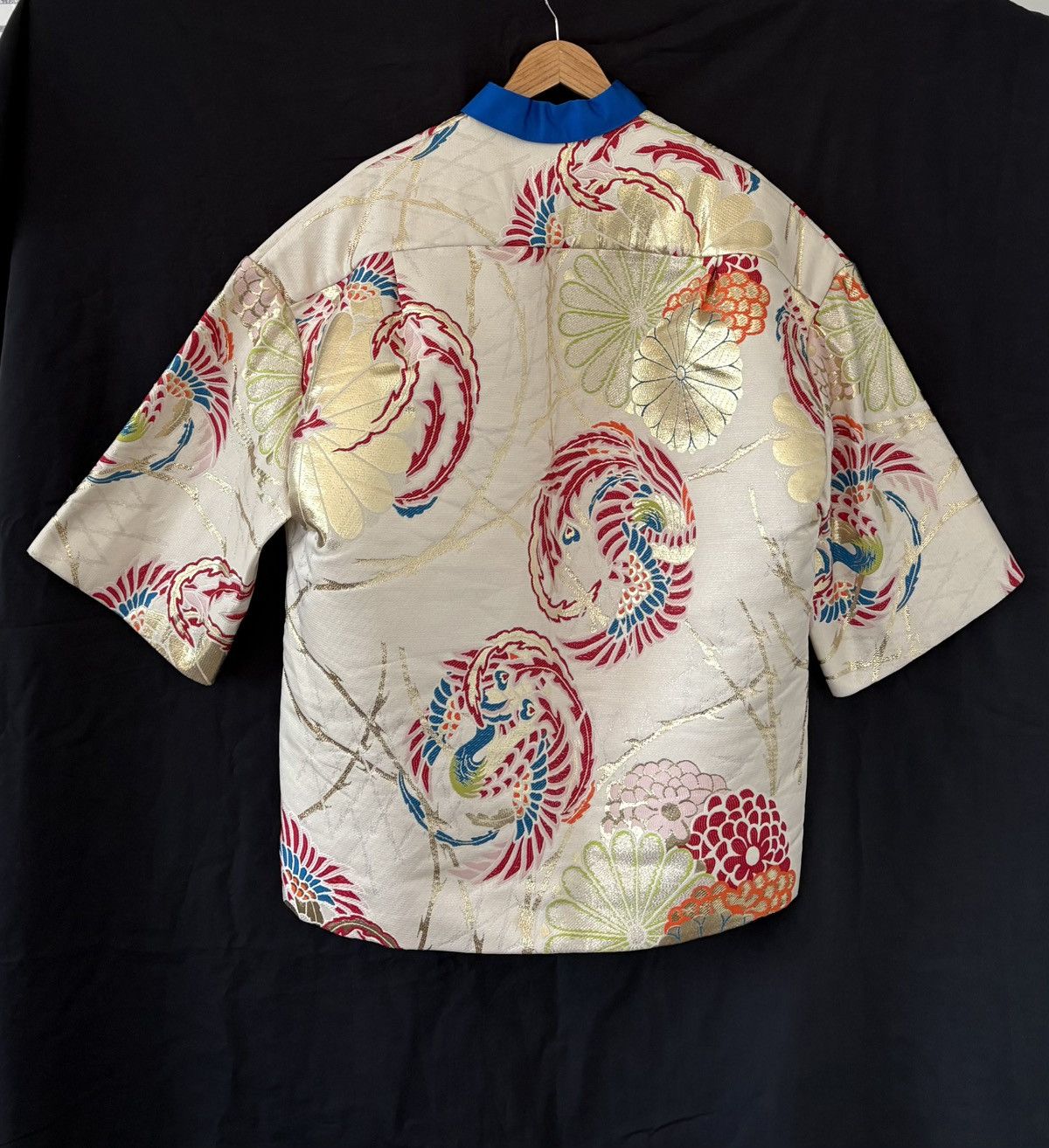 Haider Ackermann 20ss unisex jacquard floral kimono jacket Size US S / EU 44-46 / 1 - 2 Thumbnail
