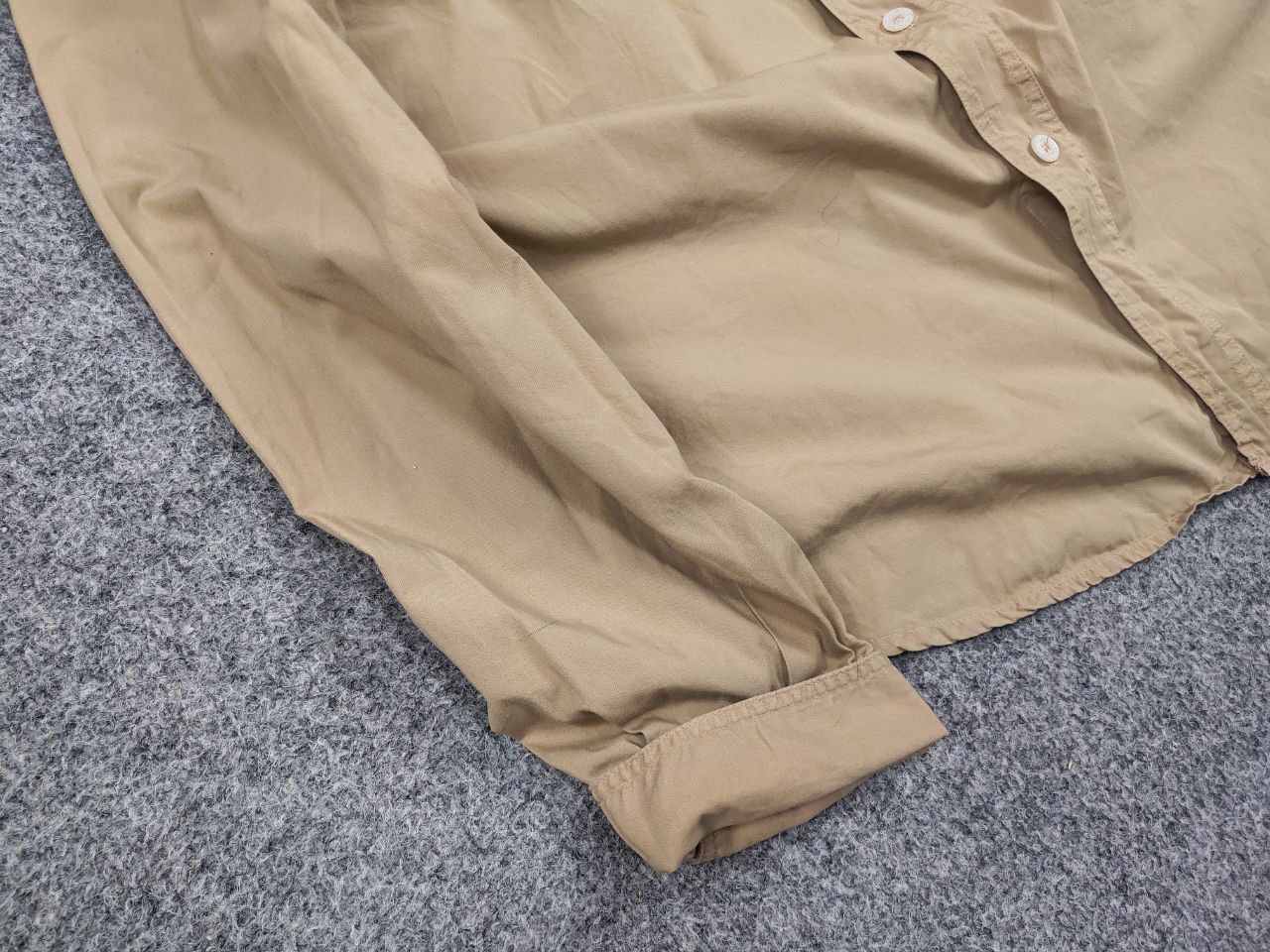 Dolce & Gabbana Vintage Dolce & Gabbana Logo Beige Cotton Button Shirt Size US L / EU 52-54 / 3 - 6 Thumbnail