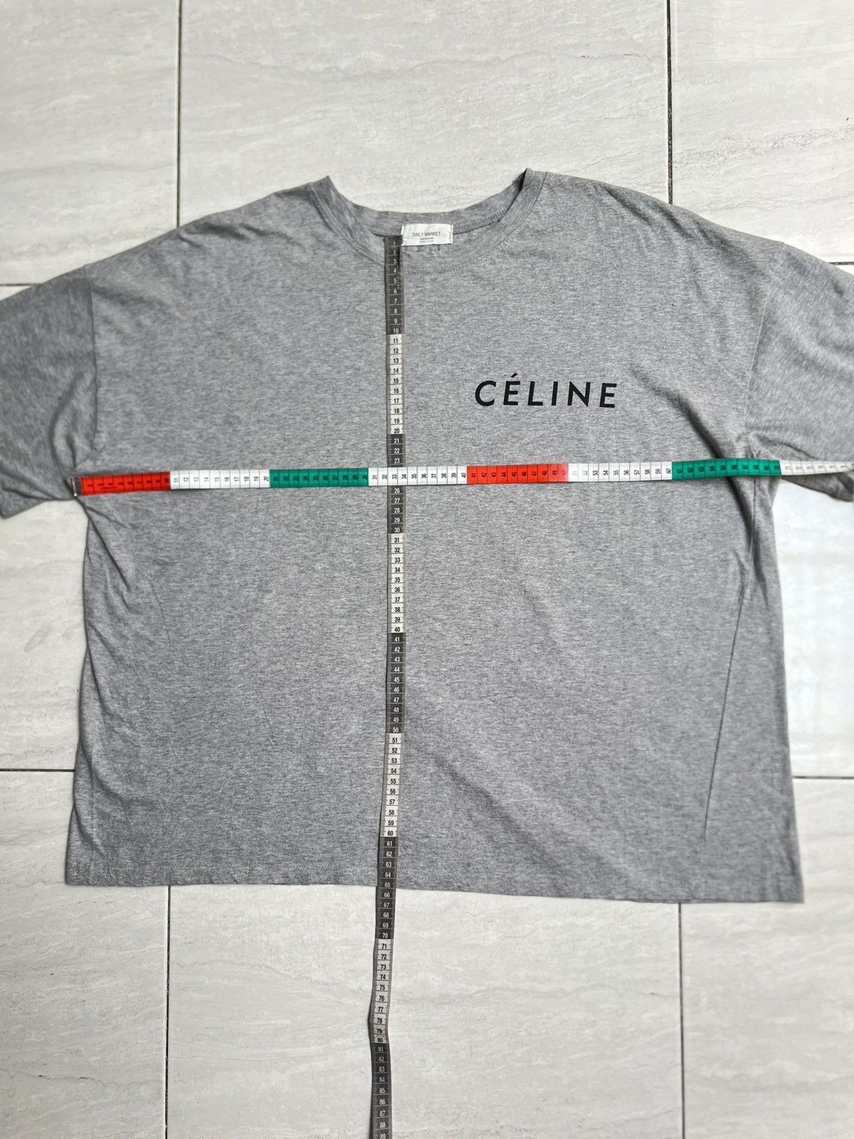 Japanese Brand Daily Market Seoul Market Grey T-shirt Size US XXL / EU 58 / 5 - 9 Thumbnail
