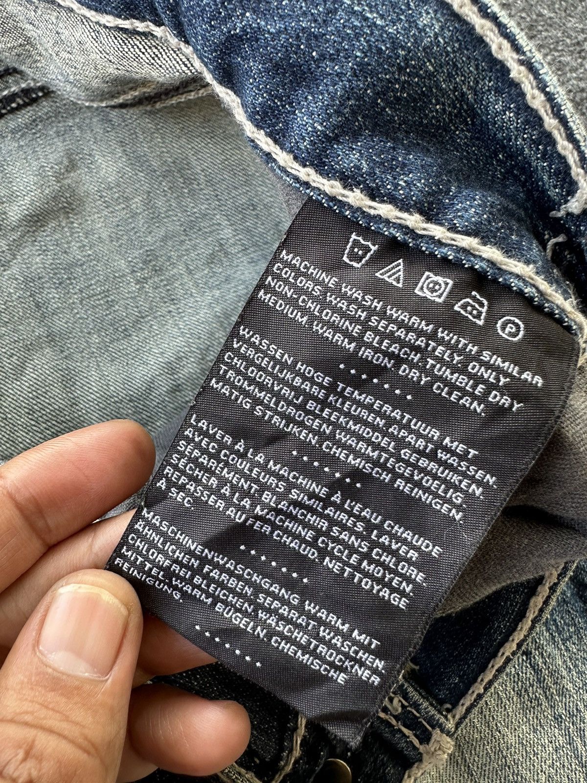 Harley Davidson Harley Davidson Vintage Denim D266 Size US 34 / EU 50 - 18 Thumbnail