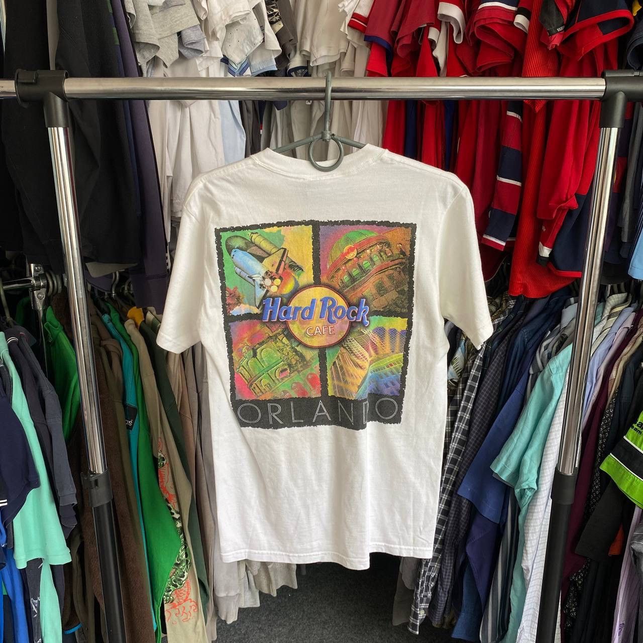 Hard Rock Cafe × Vintage Vintage Hard Rock Orlando 90’s Made in USA tee Size US S / EU 44-46 / 1 - 1 Thumbnail