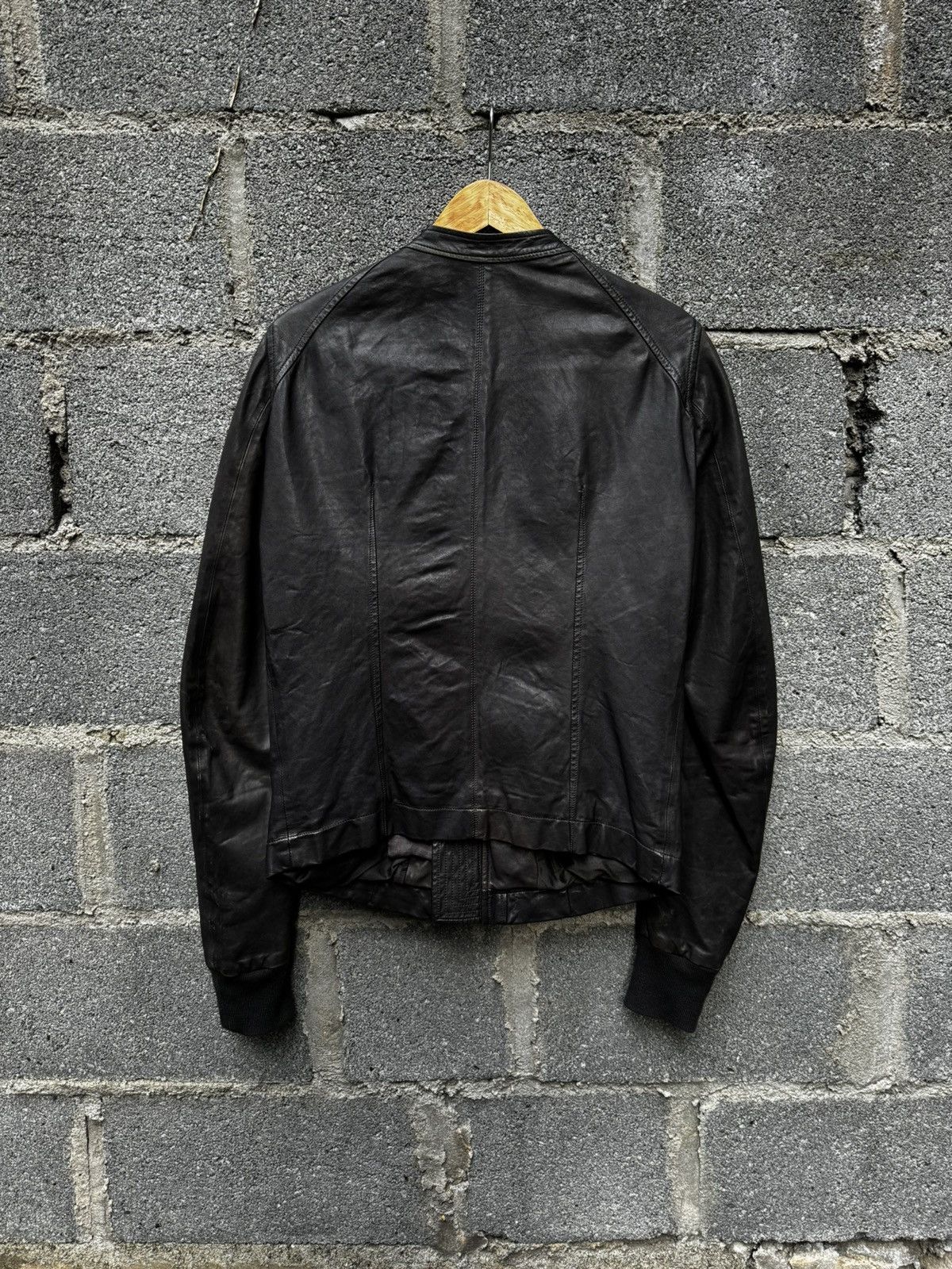 Rick Owens Rick Owens Olmar & Mirta Leather Jacket Size US M / EU 48-50 / 2 - 2 Thumbnail