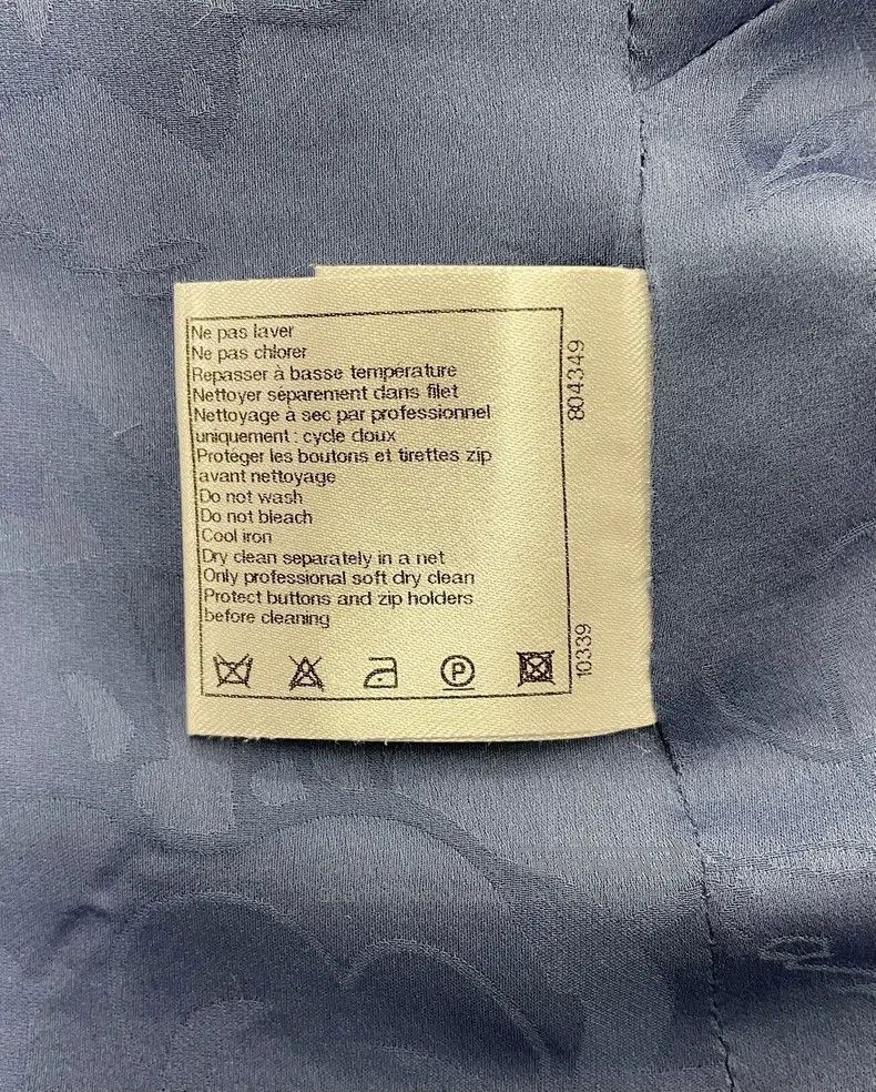 Chanel Chanel Blue epaulette lapel double-breasted jacket Size XS / US 0-2 / IT 36-38 - 6 Thumbnail