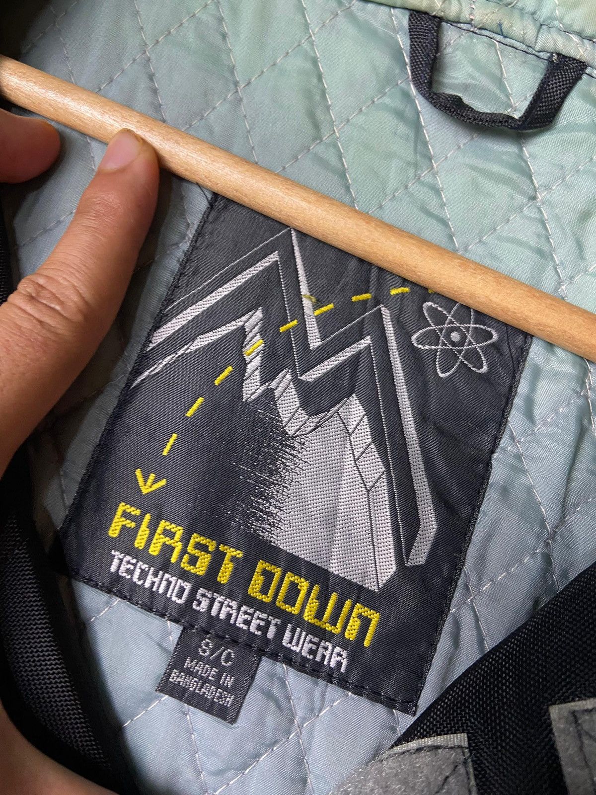 Japanese Brand First Down Techno Street Wear Hooded Jacket (149) Size US M / EU 48-50 / 2 - 12 Thumbnail