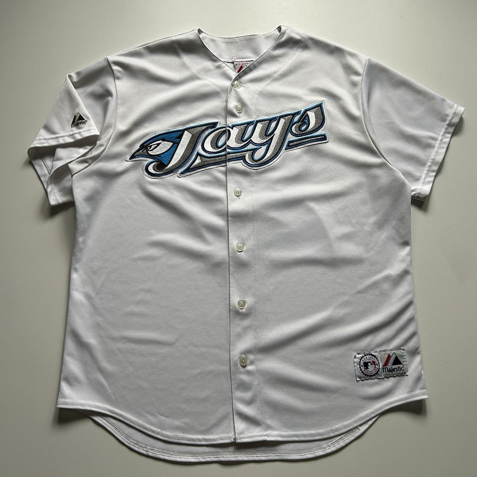 Majestic × Vintage Vintage Toronto Blue Jays Jersey XL Majestic MLB Baseball Size US XL / EU 56 / 4 - 1 Thumbnail
